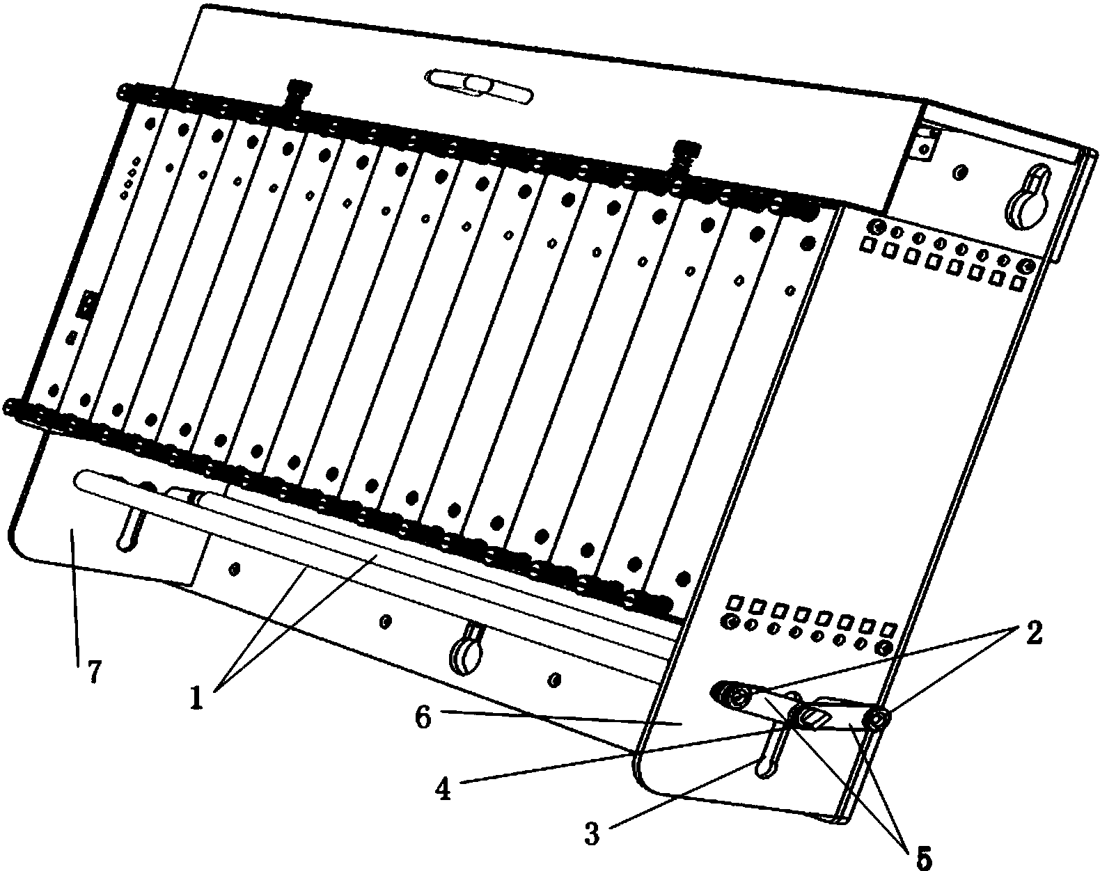 cn106811860b_经编贾卡针块紧锁装置有效