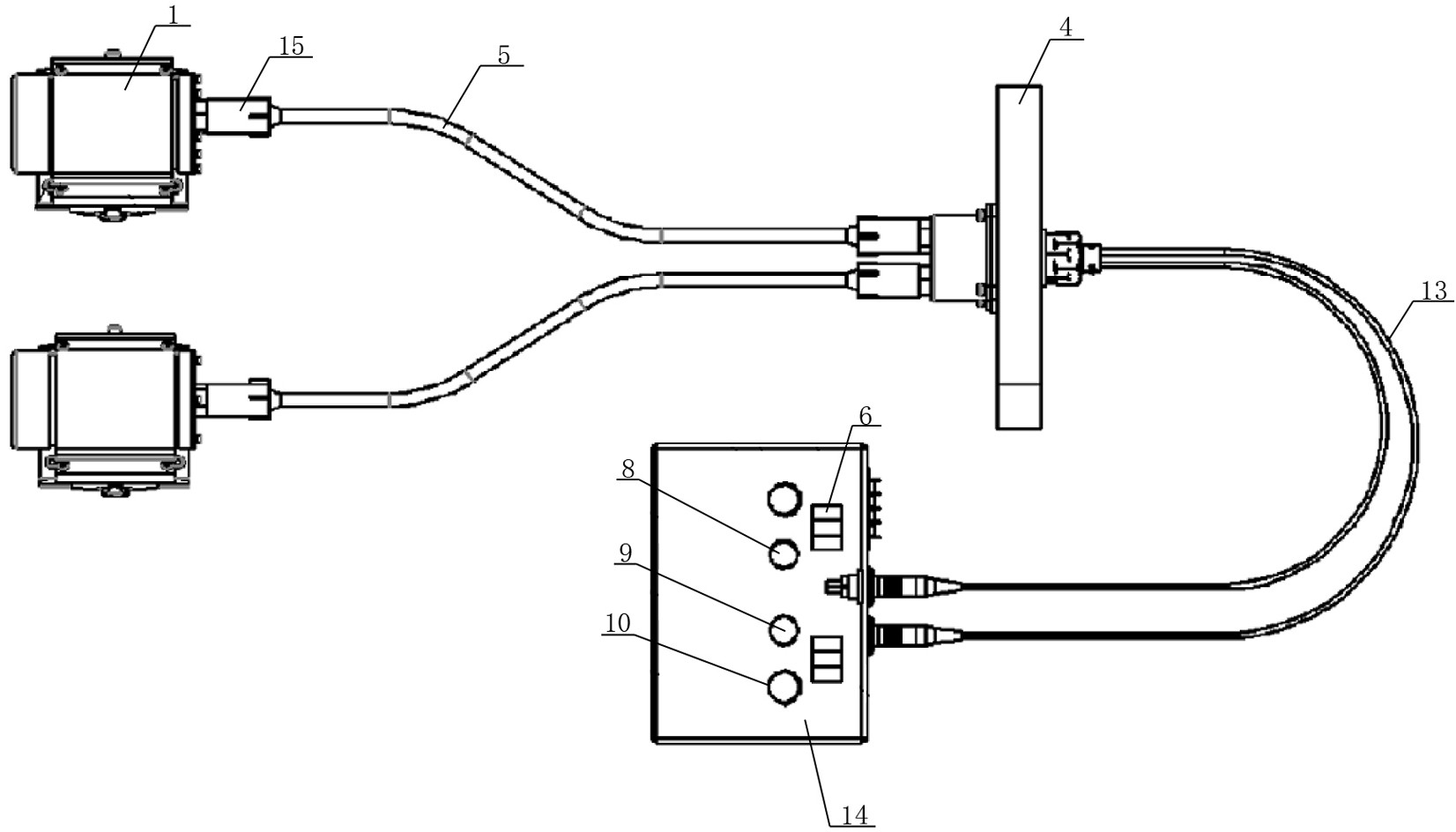 一种水下频闪灯及其频率和占空比的调节方法