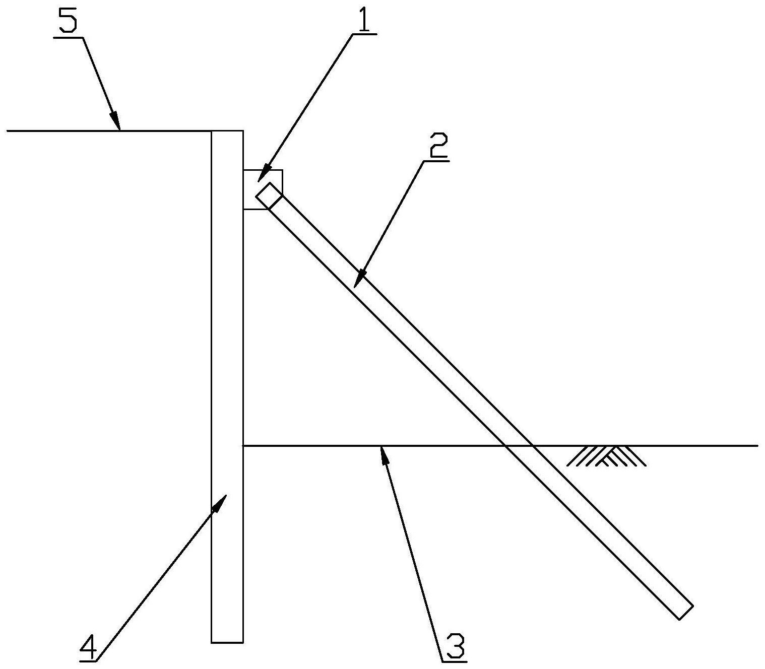 cn106988318b_一种先施工抛撑后施工围护的基坑支护方法有效