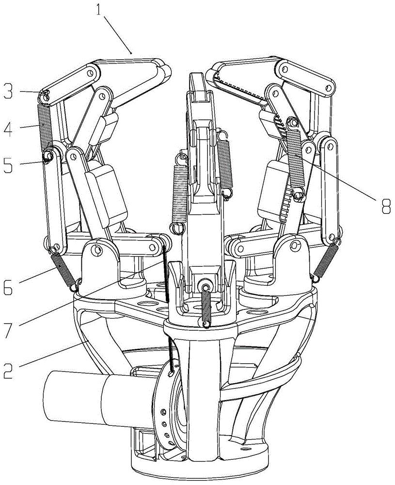 关节型机器人手爪