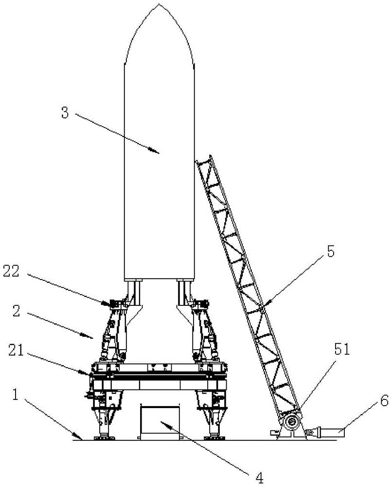 火箭发射塔图片结构图片