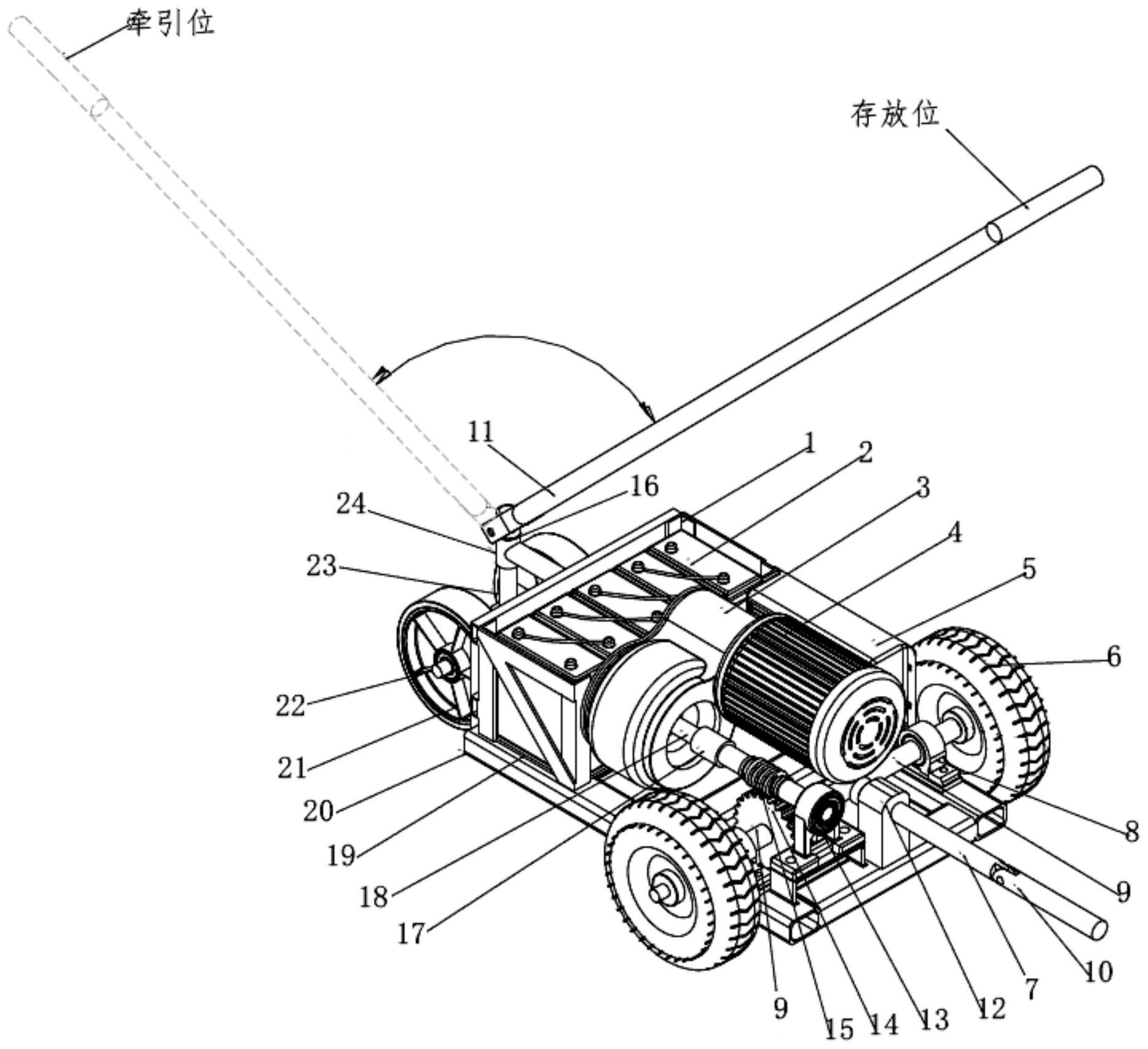 cn107963235b_通用飞机牵引车有效