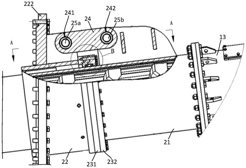cn108328231b_螺旋输送机的浮动式铰接装置