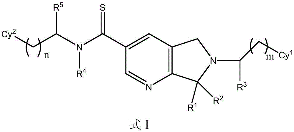 作为rorγ抑制剂的硫代酰胺取代的二氢吡咯并吡啶化合物