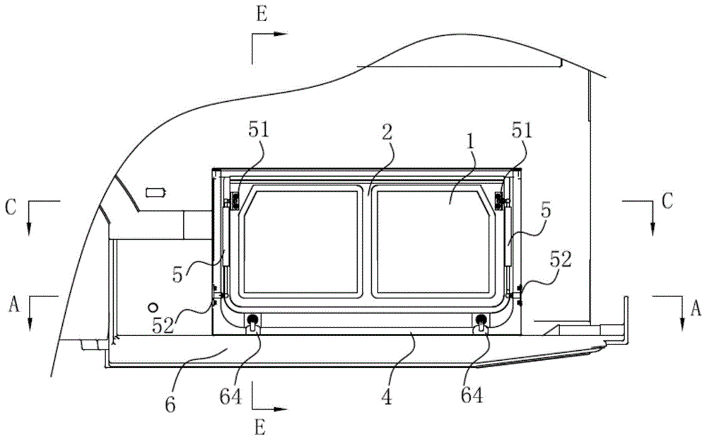一种舱门装配结构