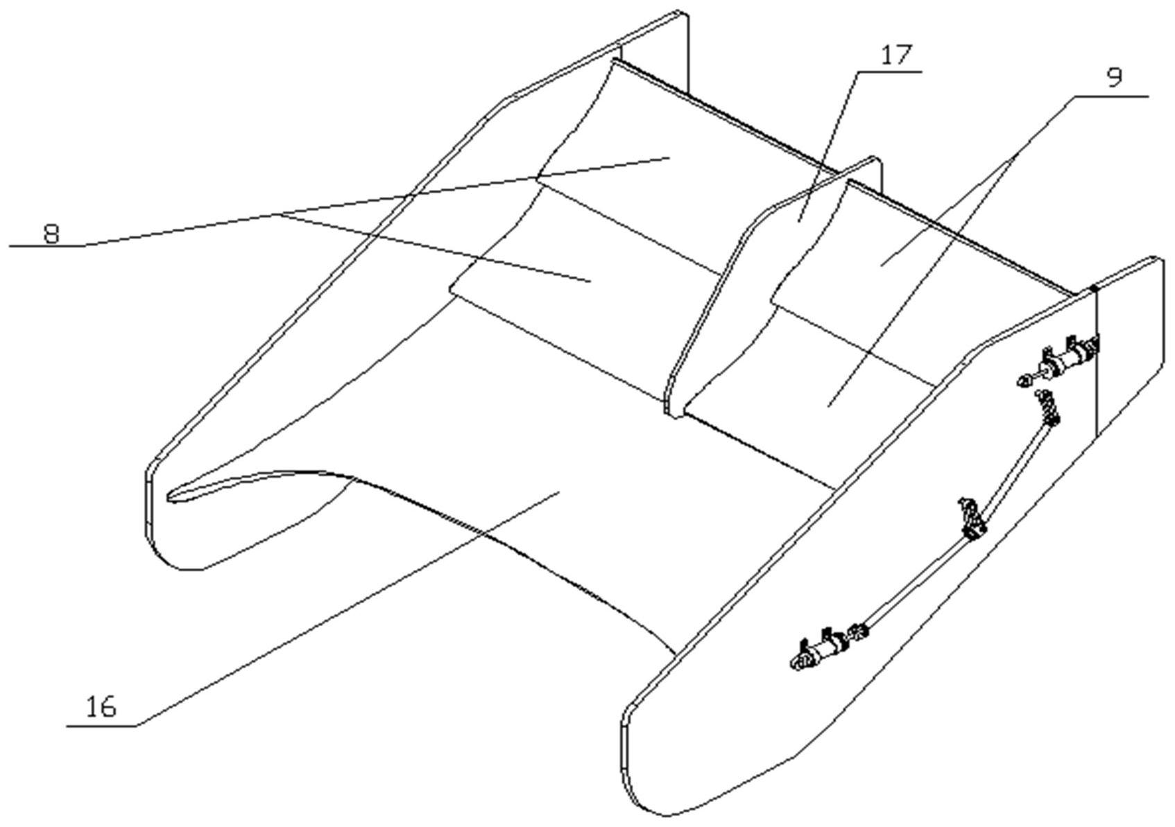 一种方程式赛车全工况自适应可调尾翼装置及方法