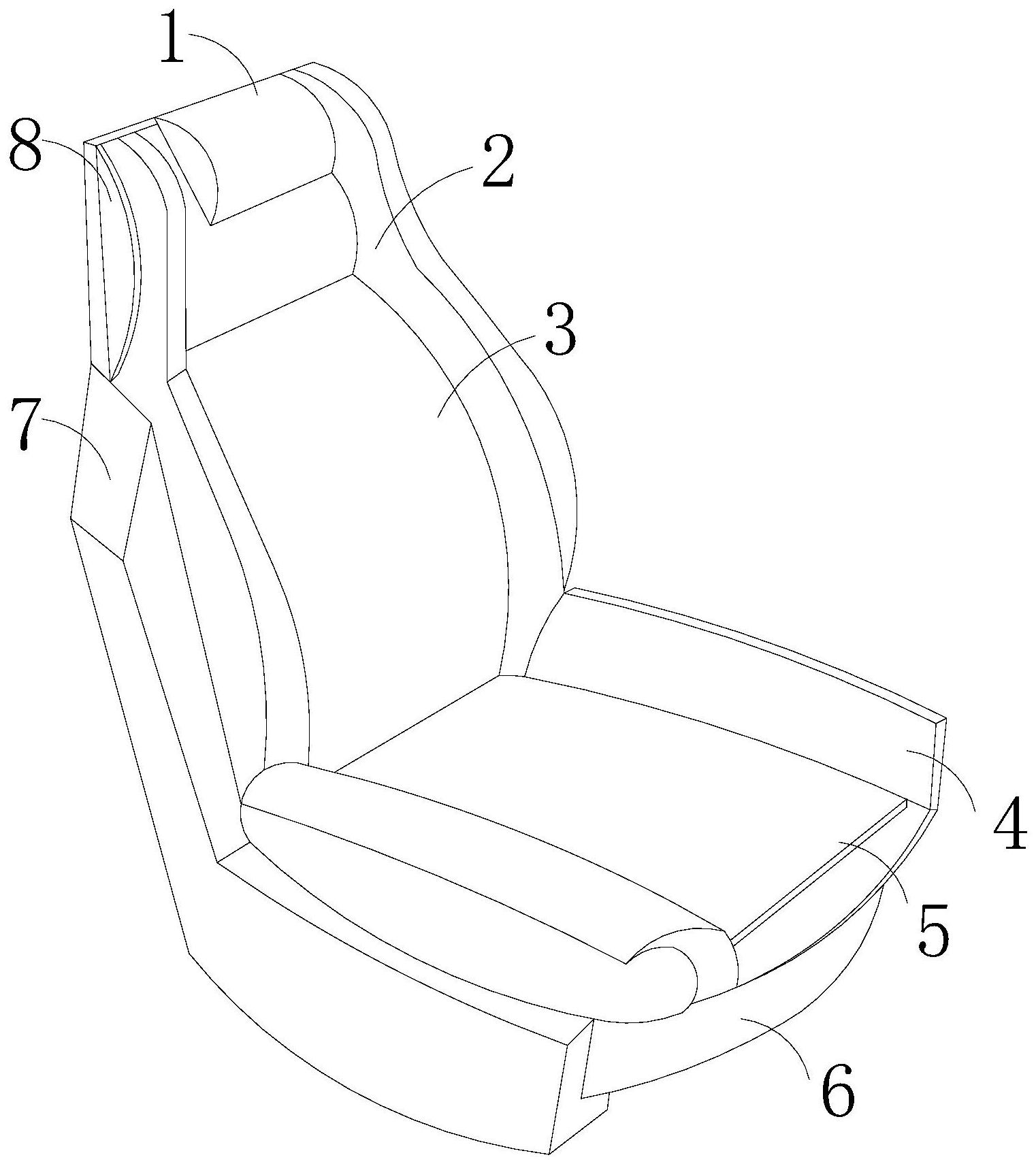 一种新式的新能源汽车座椅