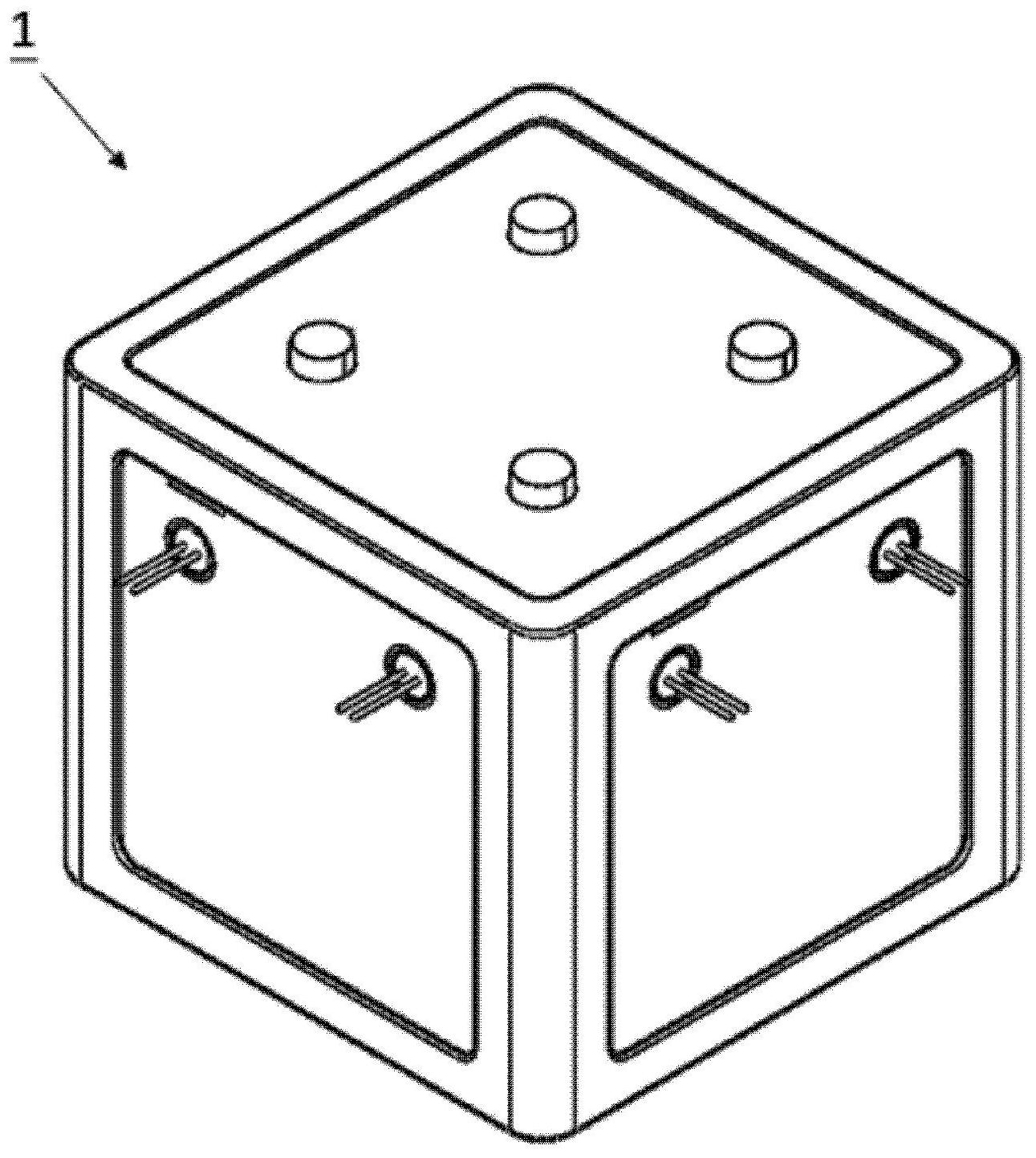通过试剂容器以热对流进行定量聚合酶链式反应的装置