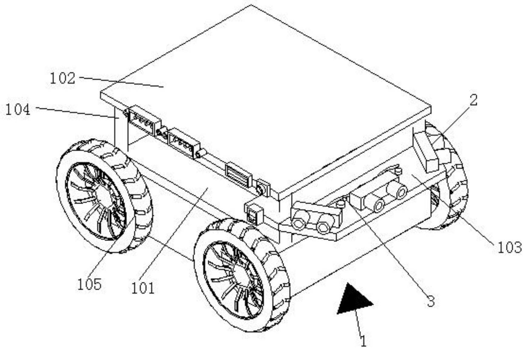 一种可自动避障的巡视智能小车