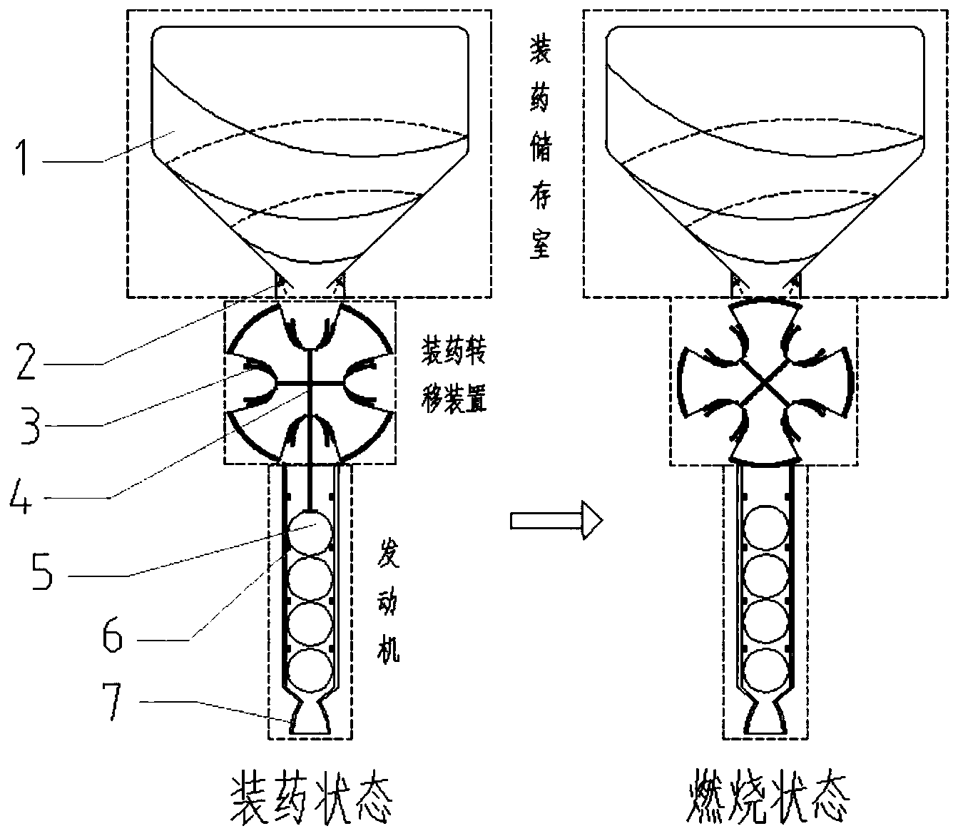 固体火箭点火装置简图图片