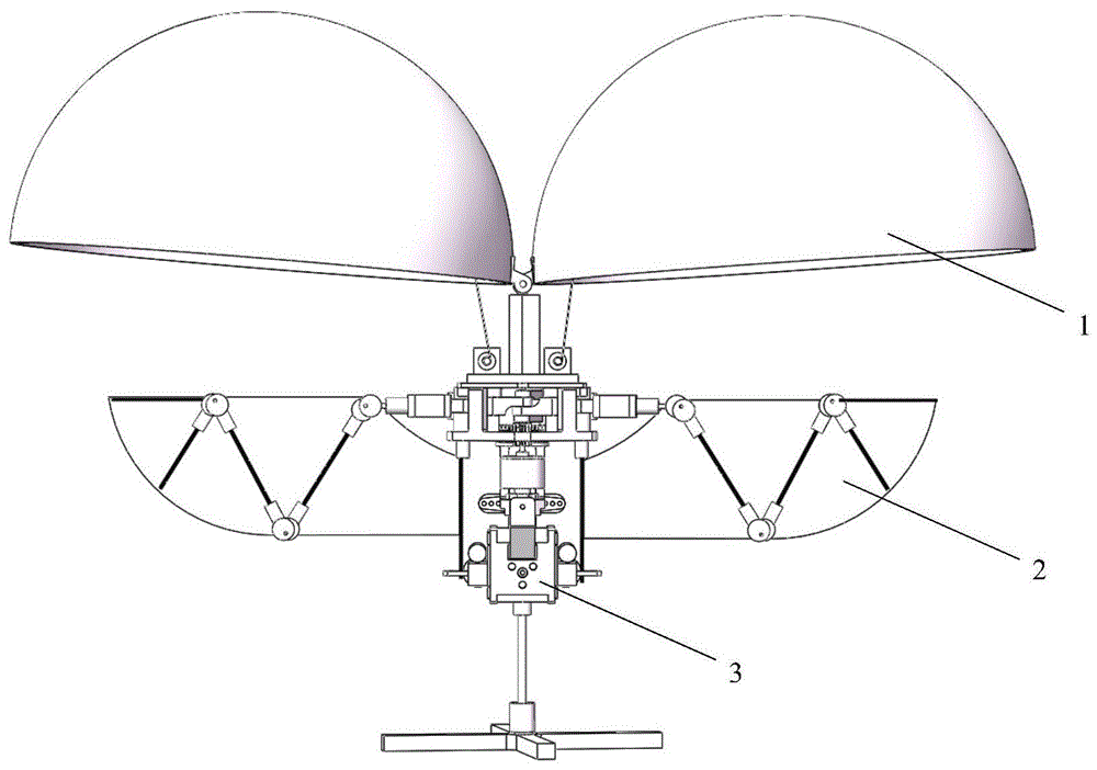 cn110525646b_一种微型扑翼飞行器的折叠翅膀及外壳有效