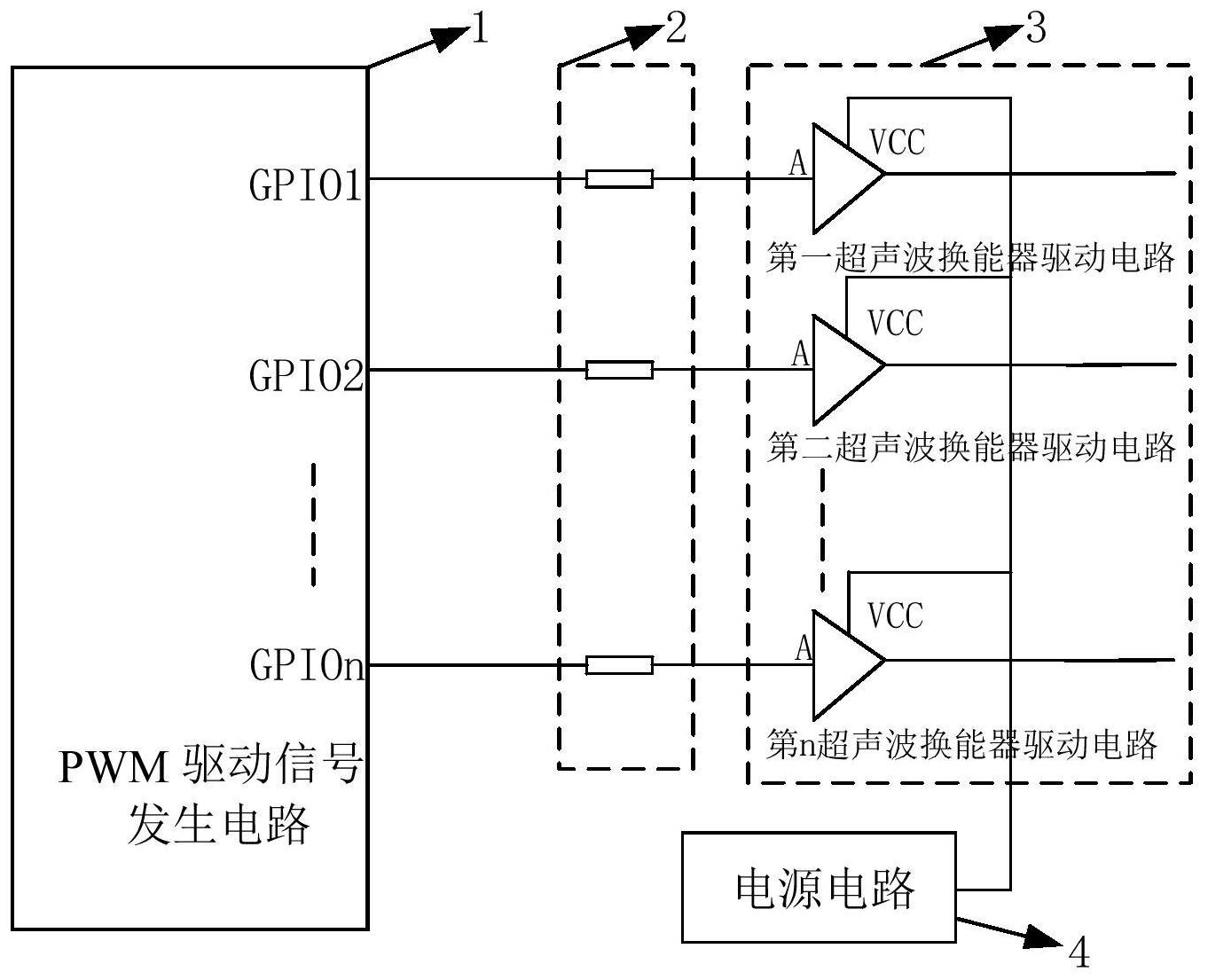 超声波换能器电路图图片