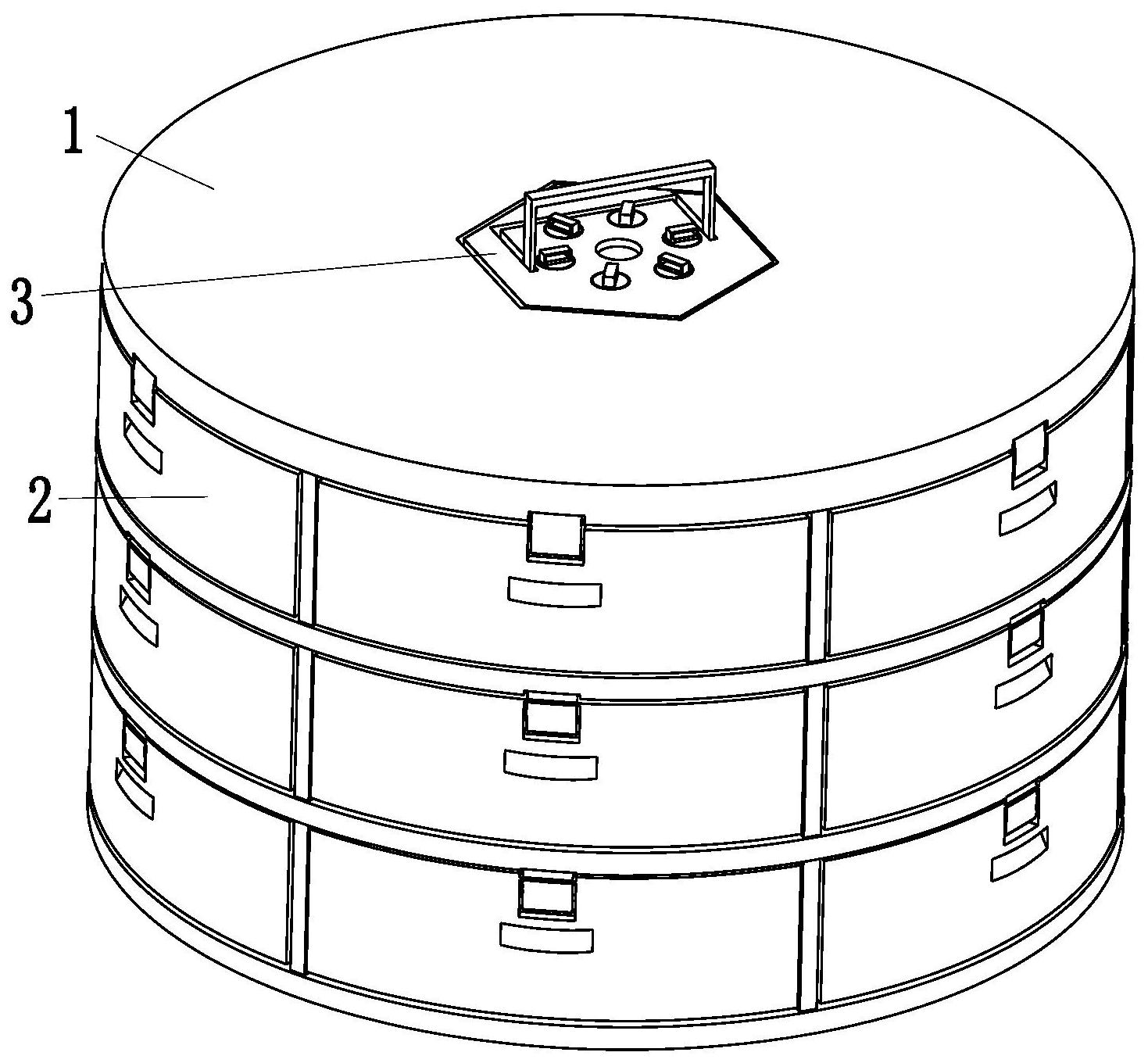 cn110745344b_一种抽拉式硬质瓦楞纸板包装盒
