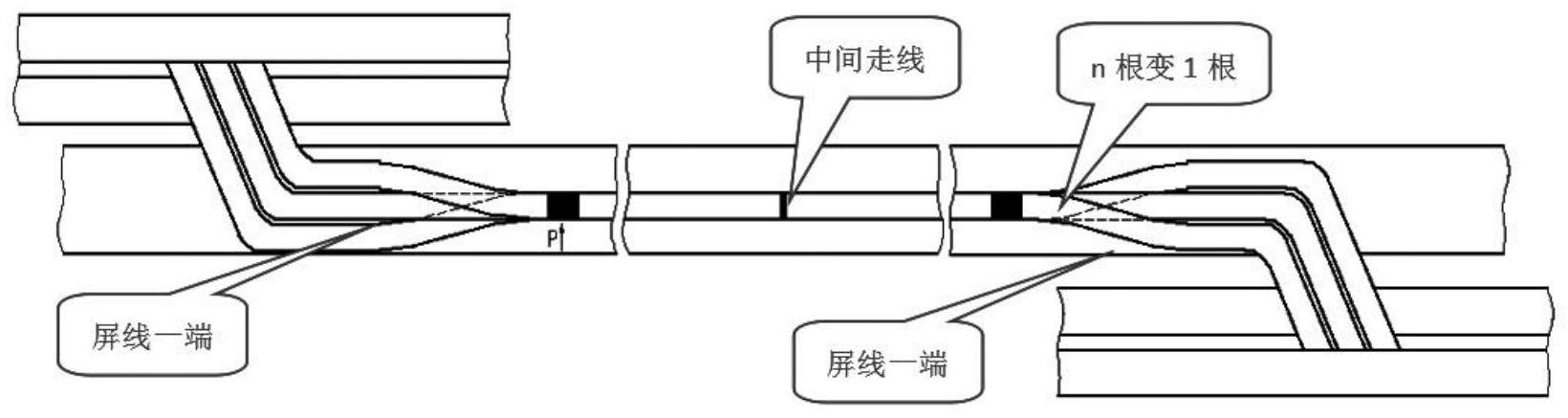 一种换流变压器外部屏蔽线走线焊接方法