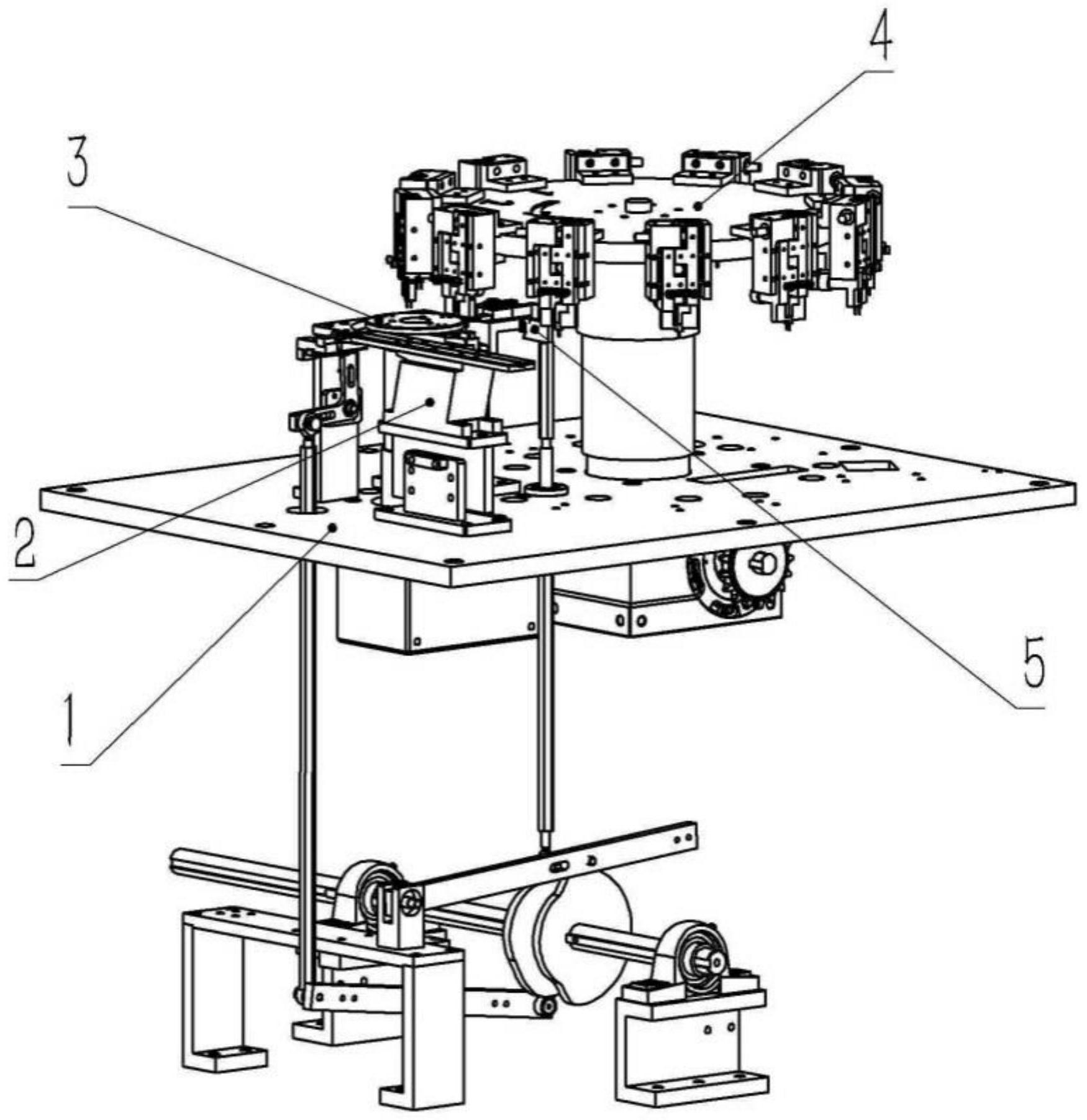 贴片铝电解电容器上座板装置