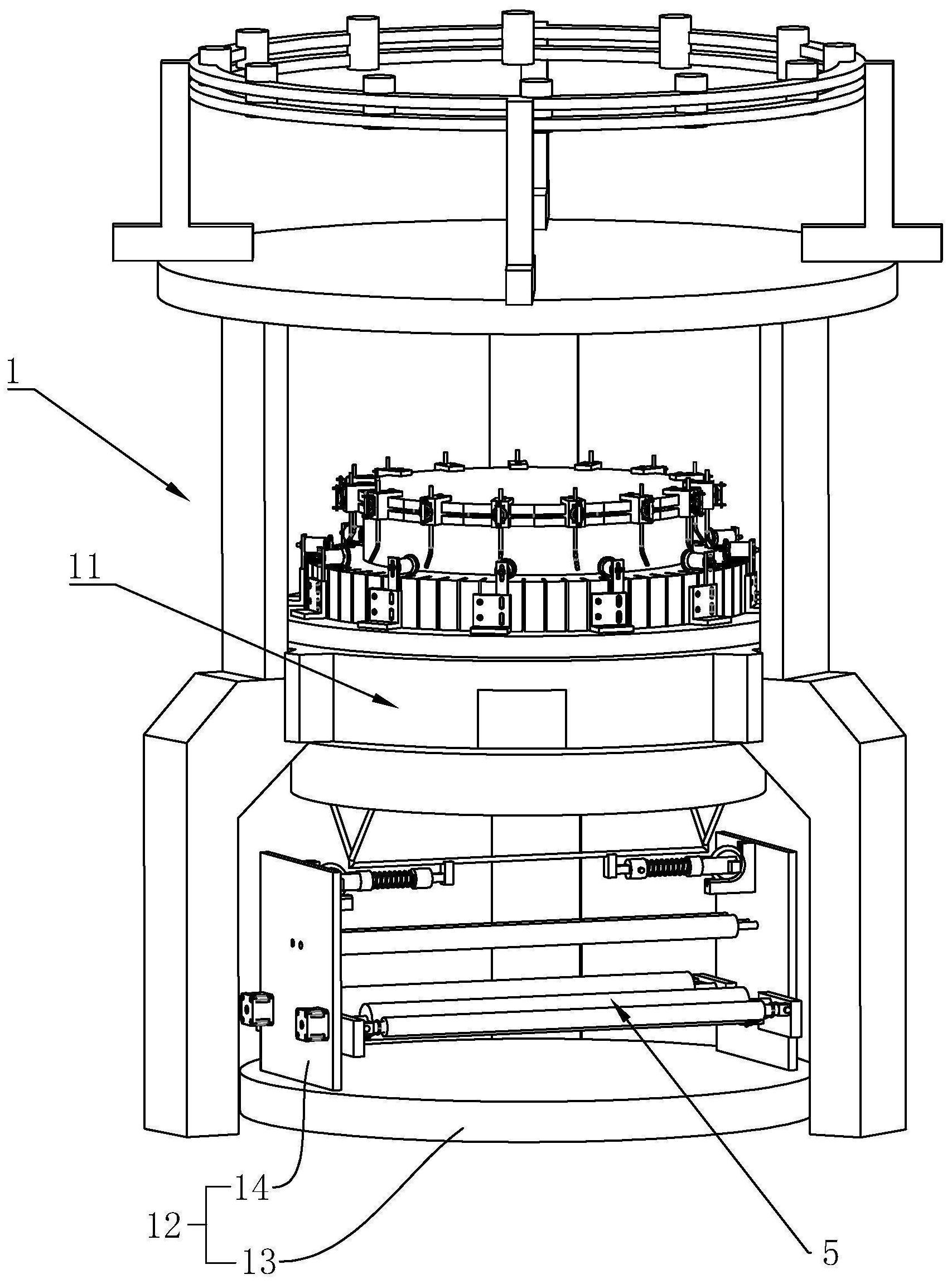 圆形堆取料机结构图图片