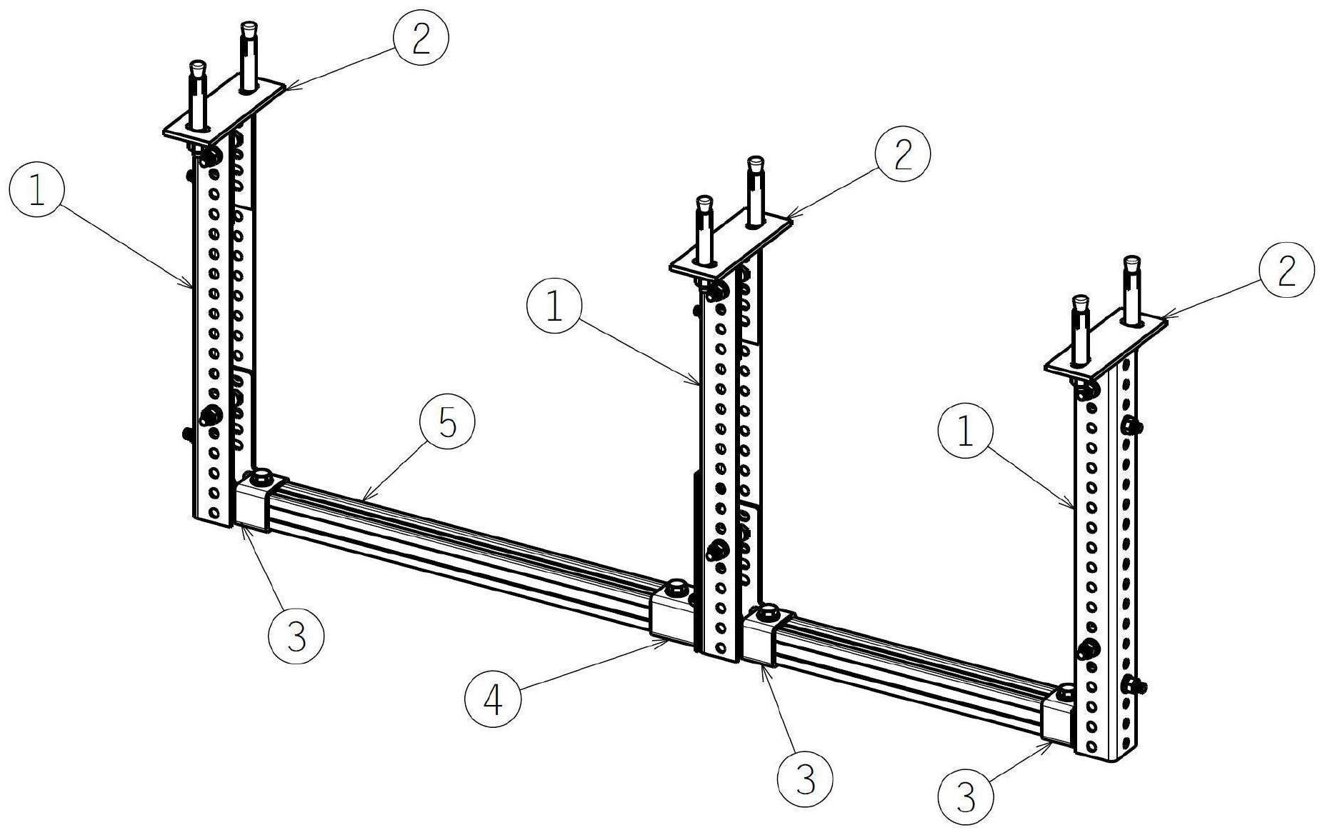 中型机电管线支吊架系统
