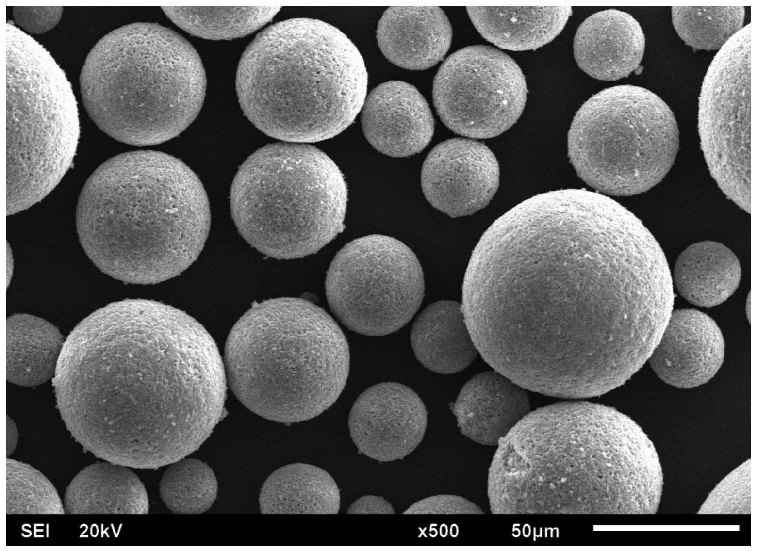 一种球形锂镧锆氧粉体材料及其制备的复合固态电解质专利_专利查询 - 