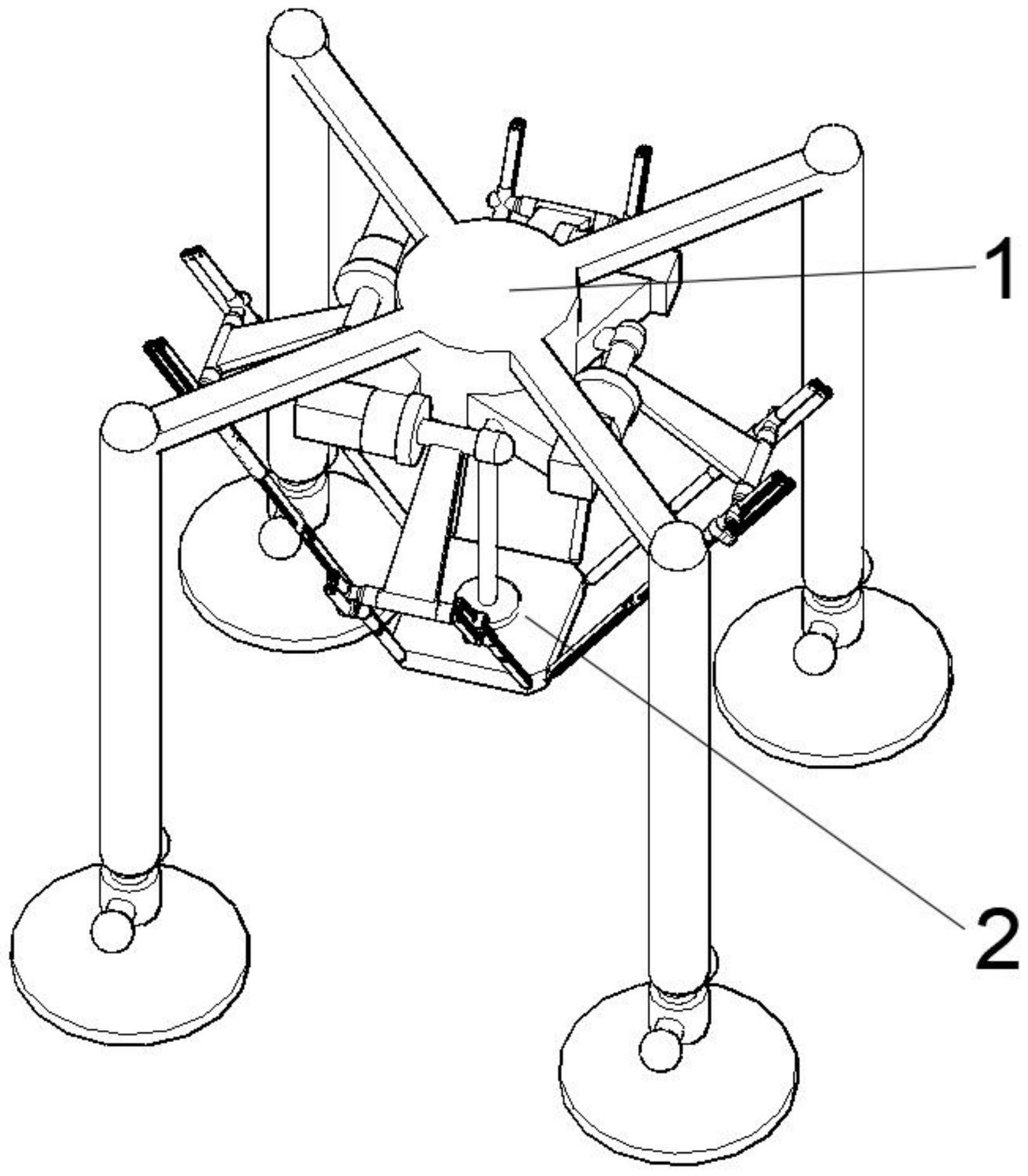 一种delta并联四轴式机械手