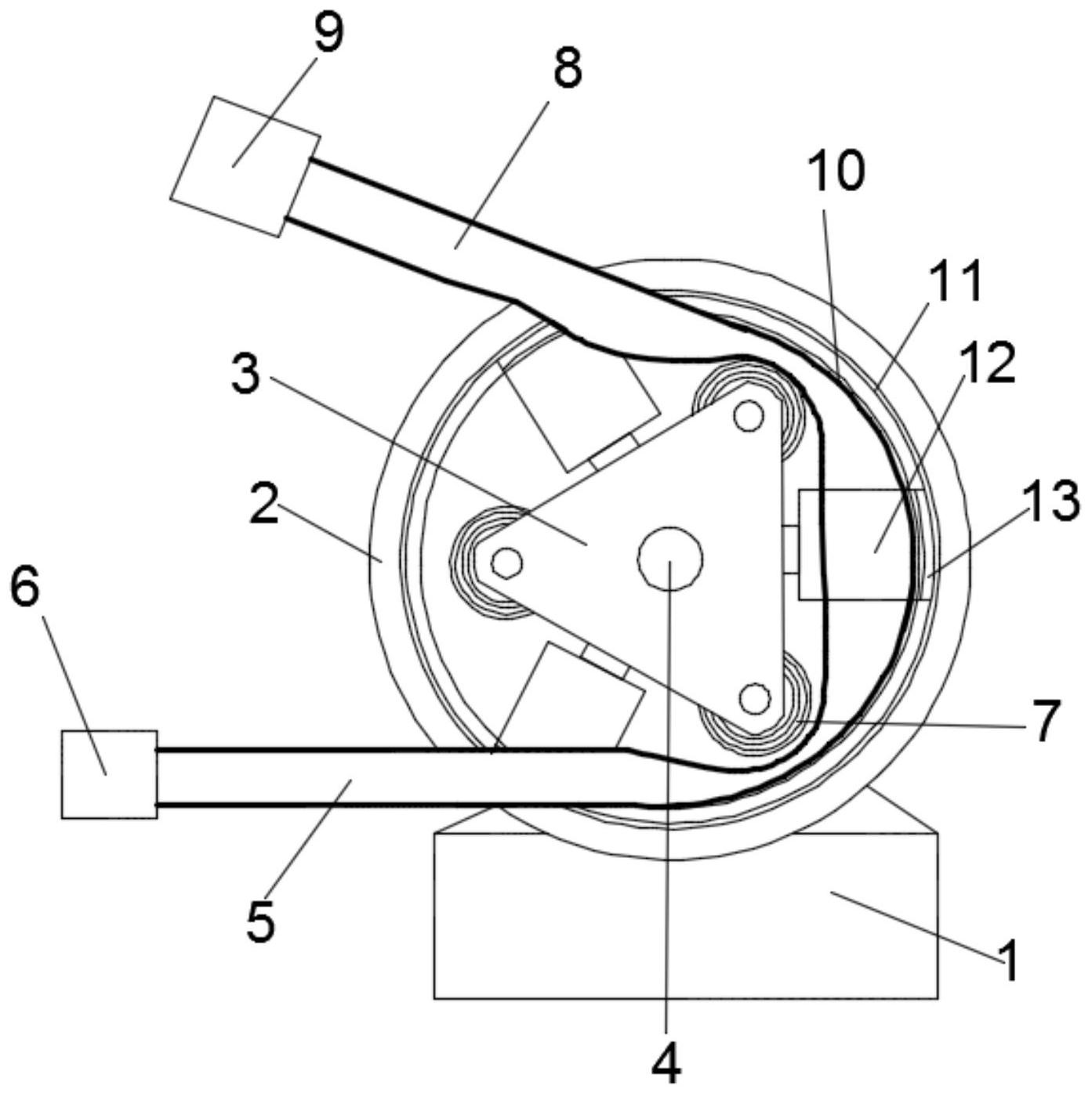 一种用于材料运输的蠕动泵