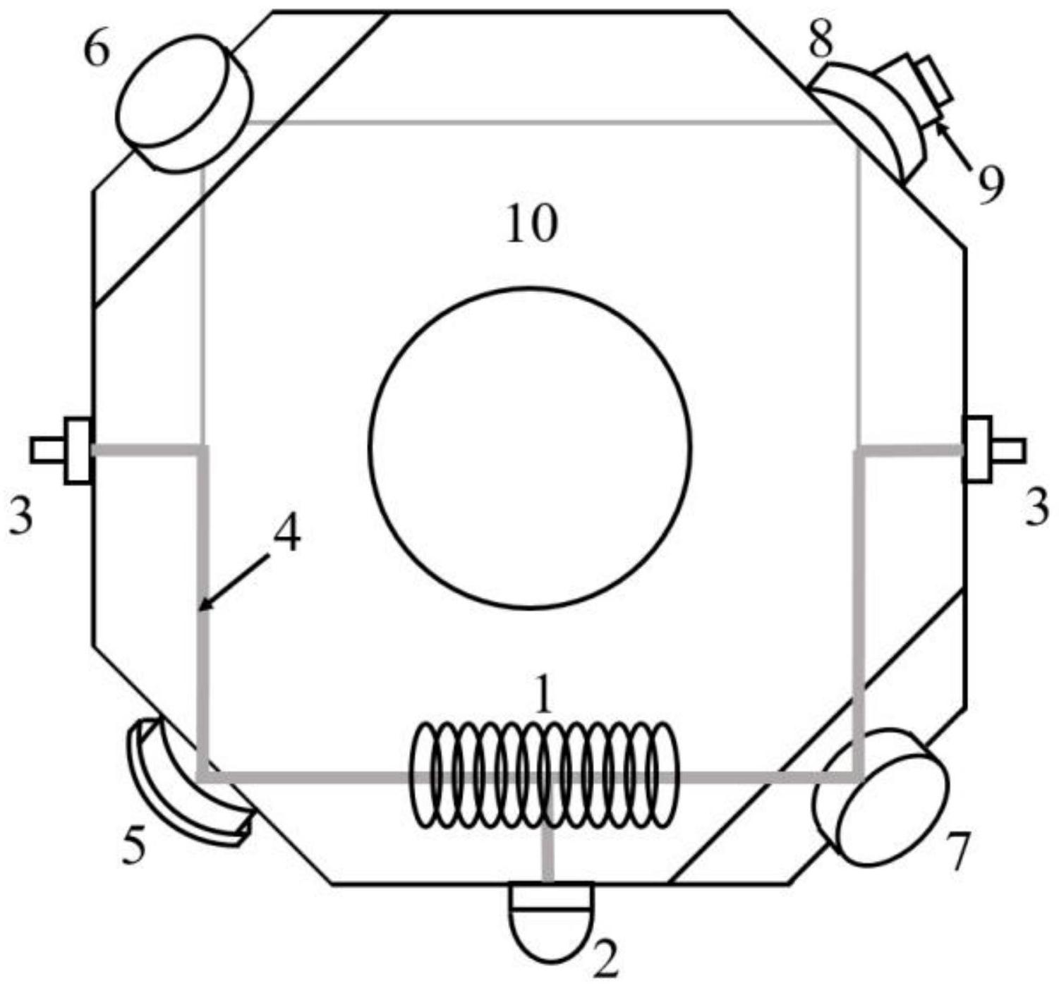 一种正负旋塞曼空间四频差动激光陀螺
