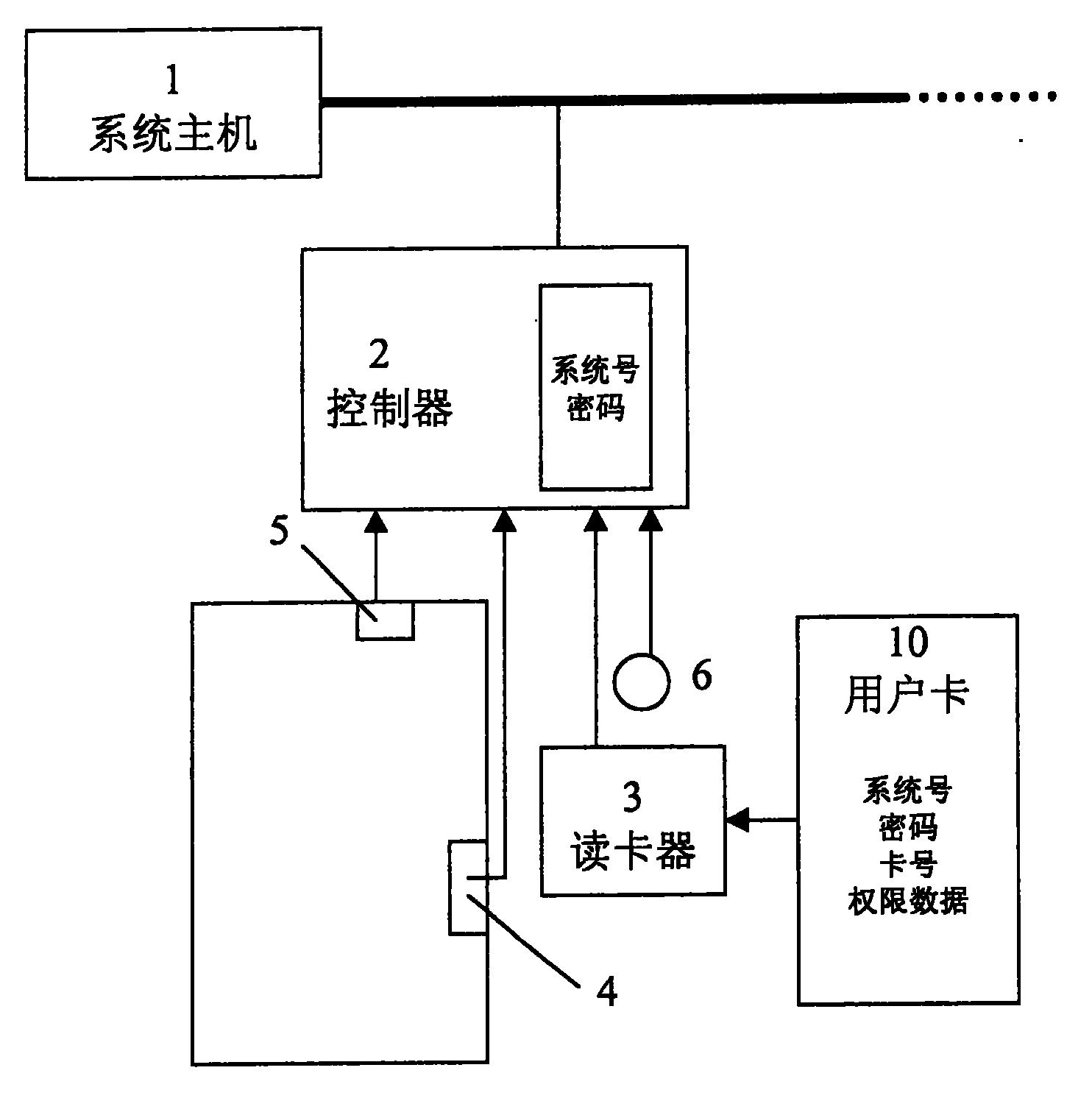 刷卡门禁系统原理图图片