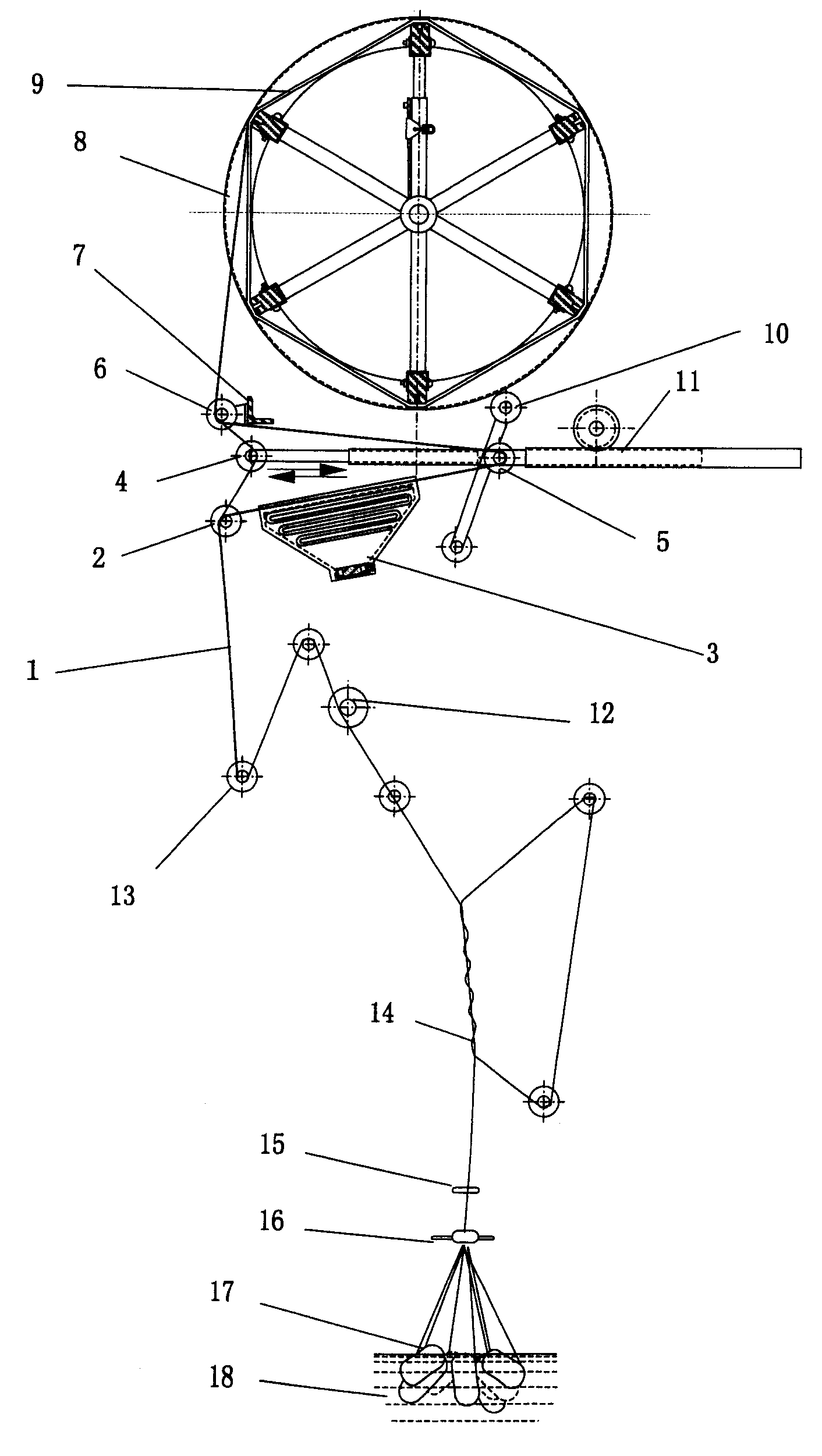 一步缫丝机单丝干燥卷绕系统