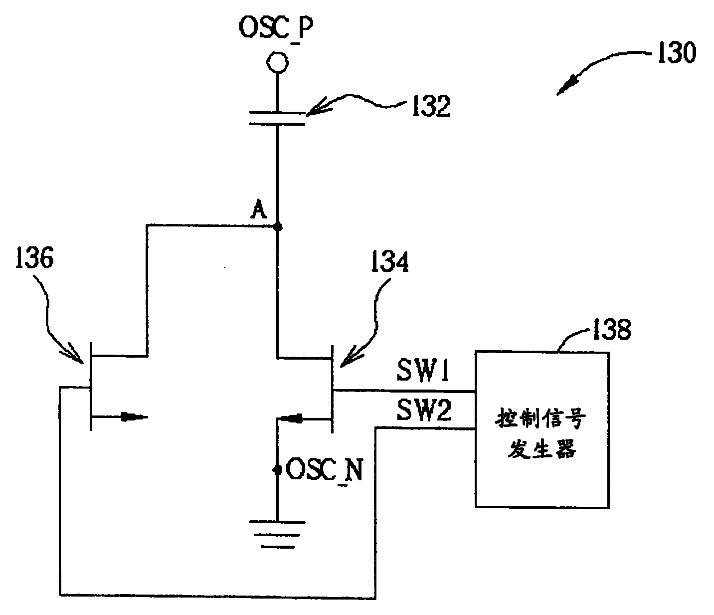 用於壓控振盪器的可消除時鐘穿通效應的切換式電容電路專利_專利查詢 