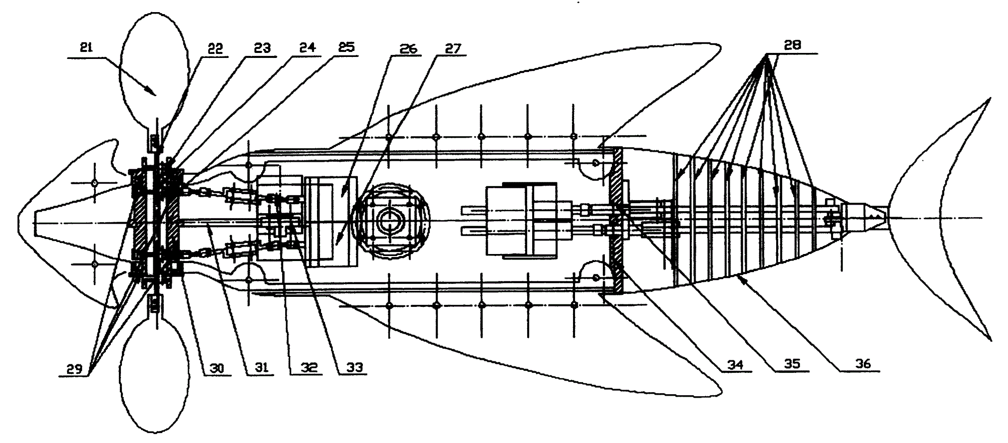 一种仿生机器鱼