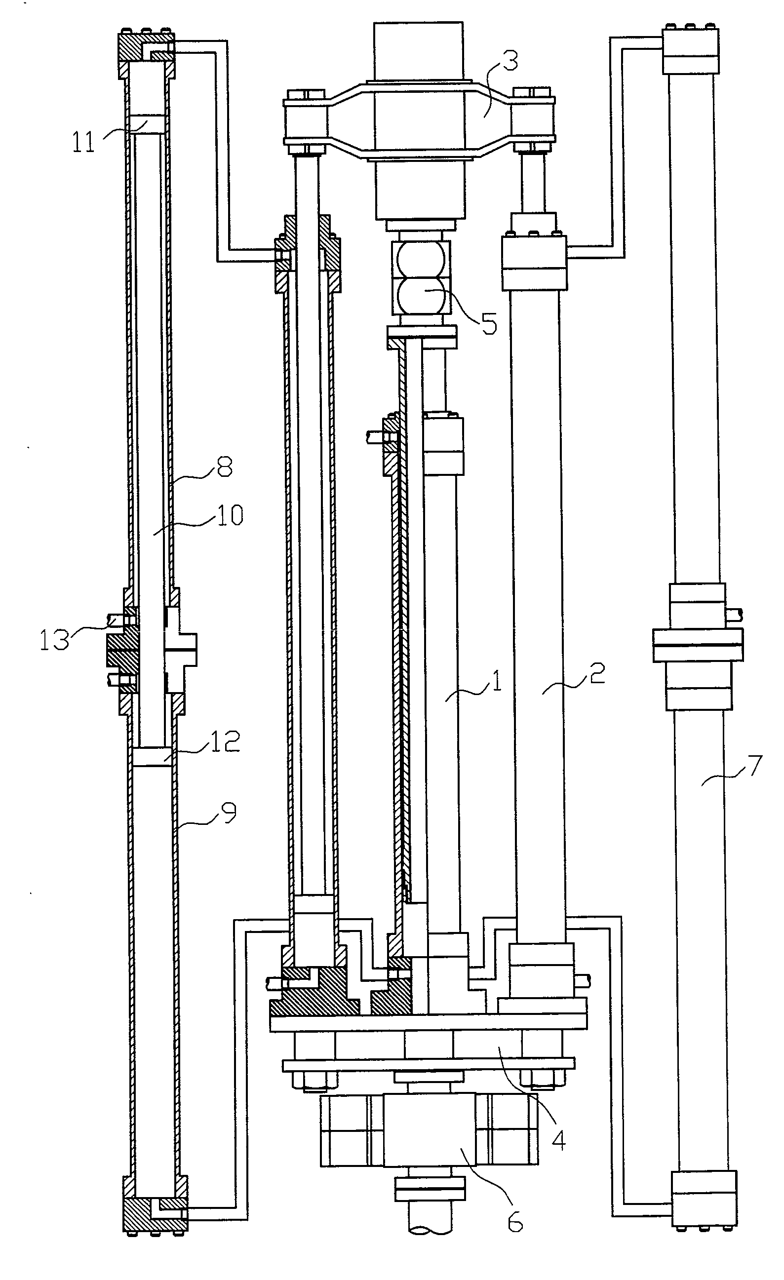 压力平衡式静密封带压修井作业装置