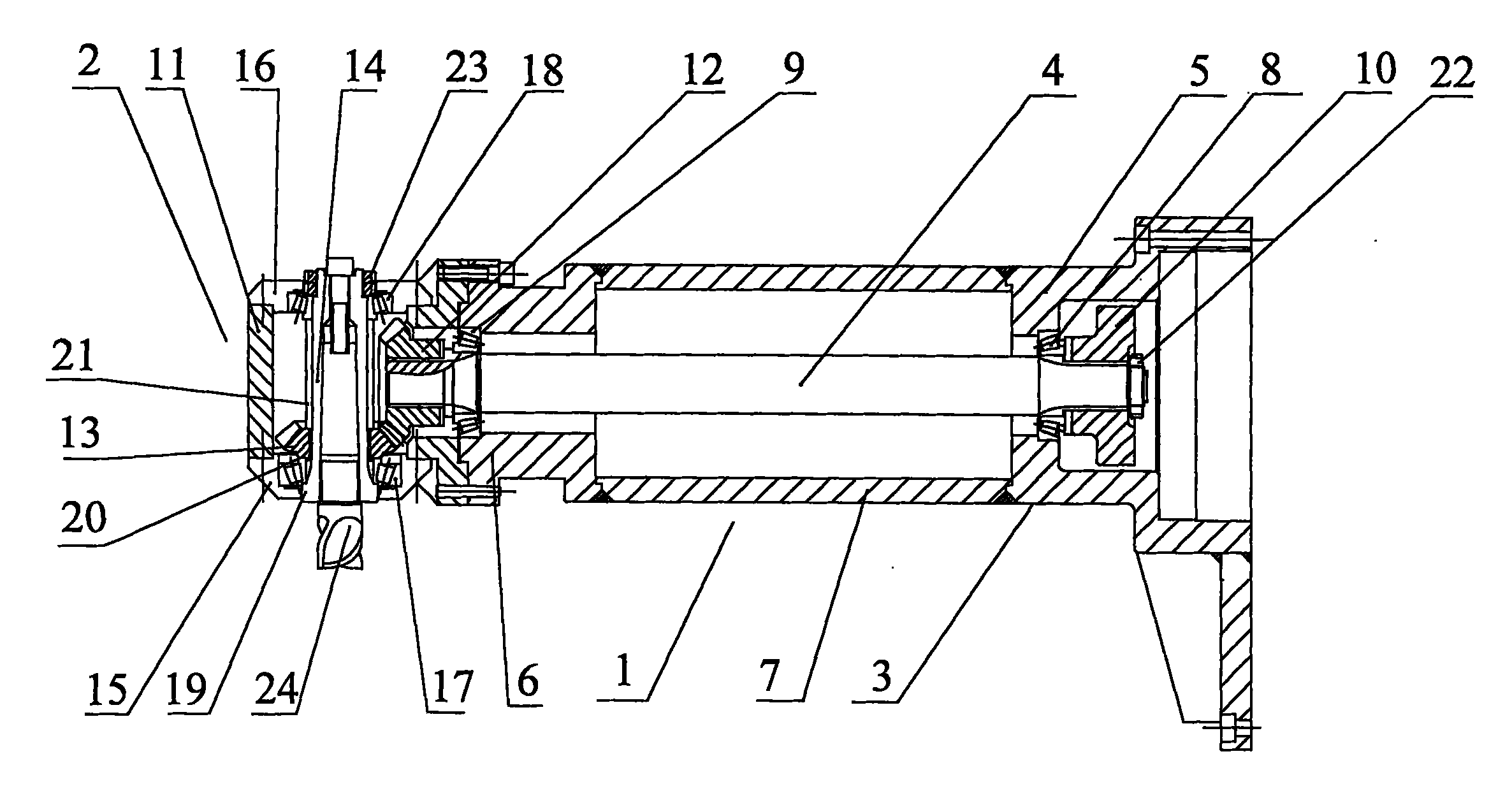 伞齿轮直角铣头