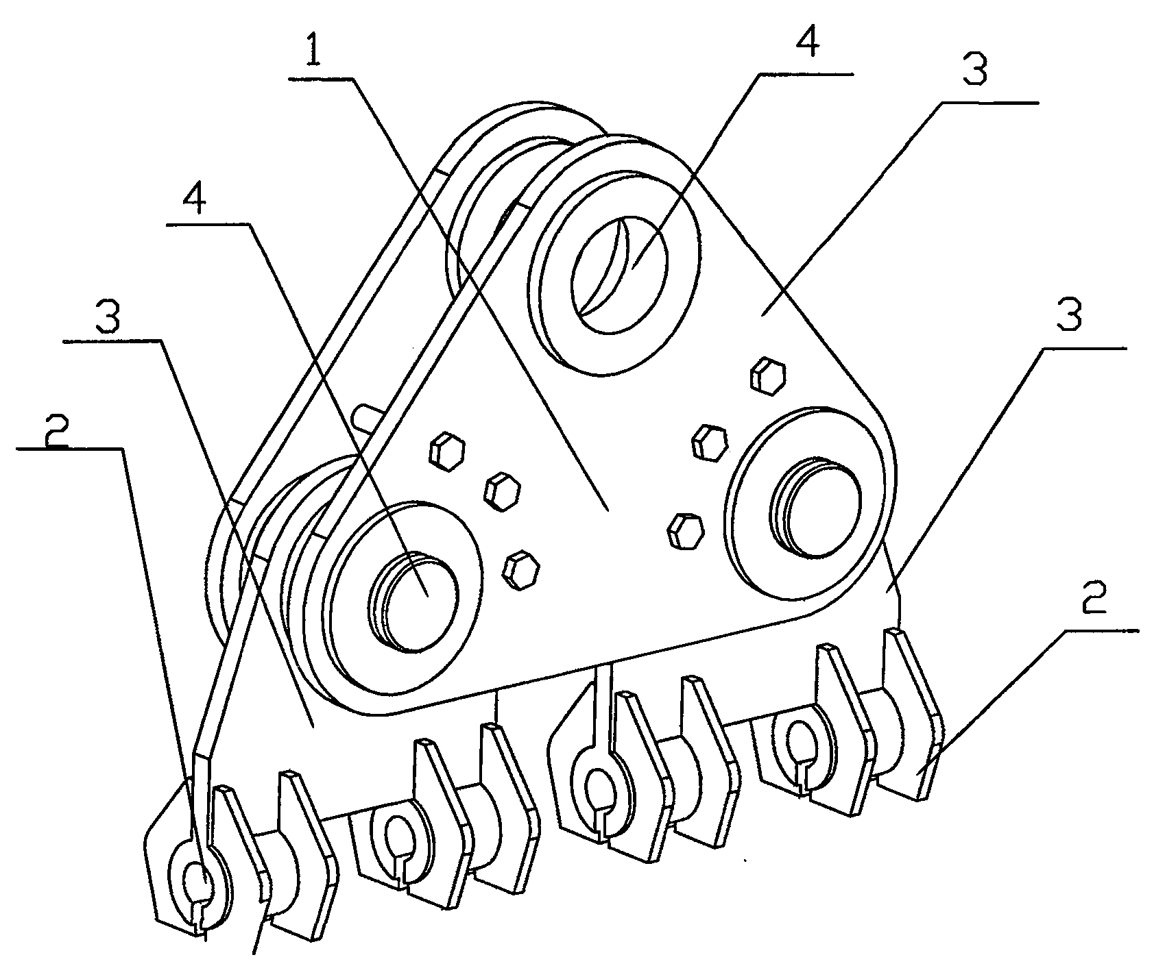 一种滑动卡式吊钩