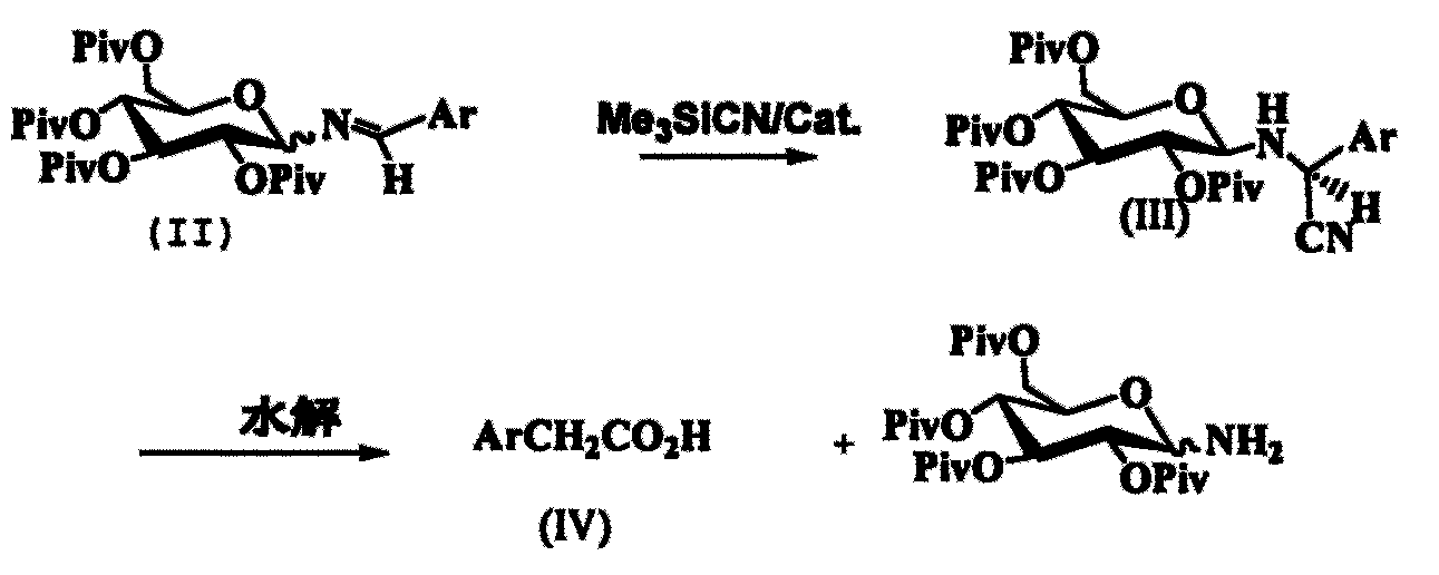 基亞胺在過渡金屬路易斯酸催化下在四氫呋喃或乙腈或含1～3個碳原子的