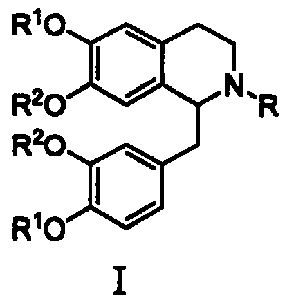 1苄基四氢异喹啉化合物制备方法和应用