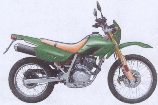 越野摩托车银河200gy8