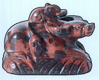 工艺品壮牛保岁