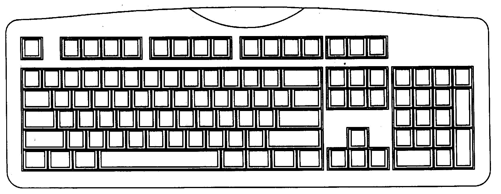 三年级键盘画法图片