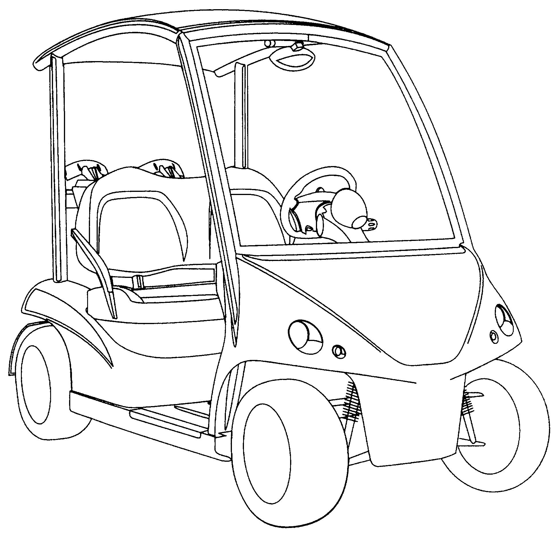 高尔夫球车
