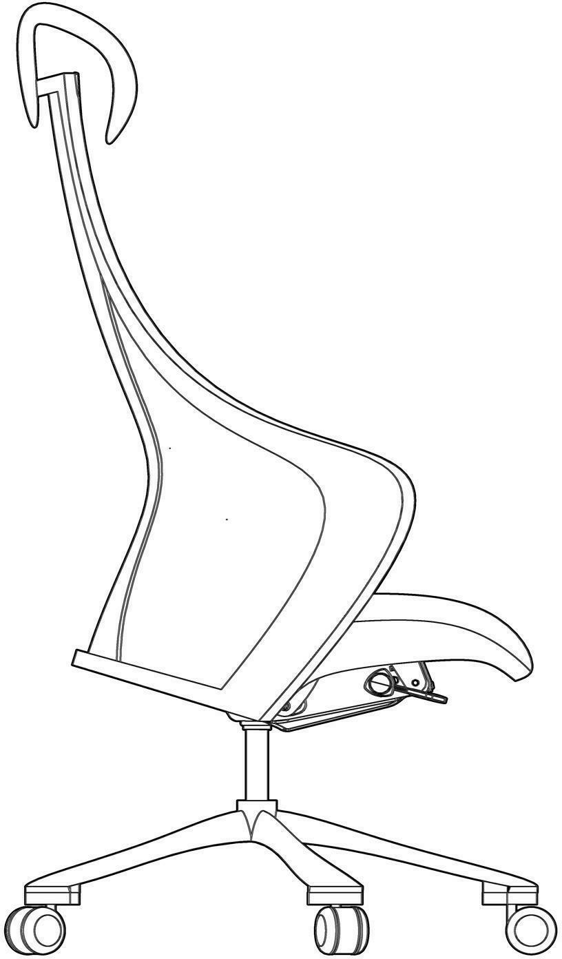 本外观设计产品的名称:办公椅(x92本外观设计产品的用途:家具;3
