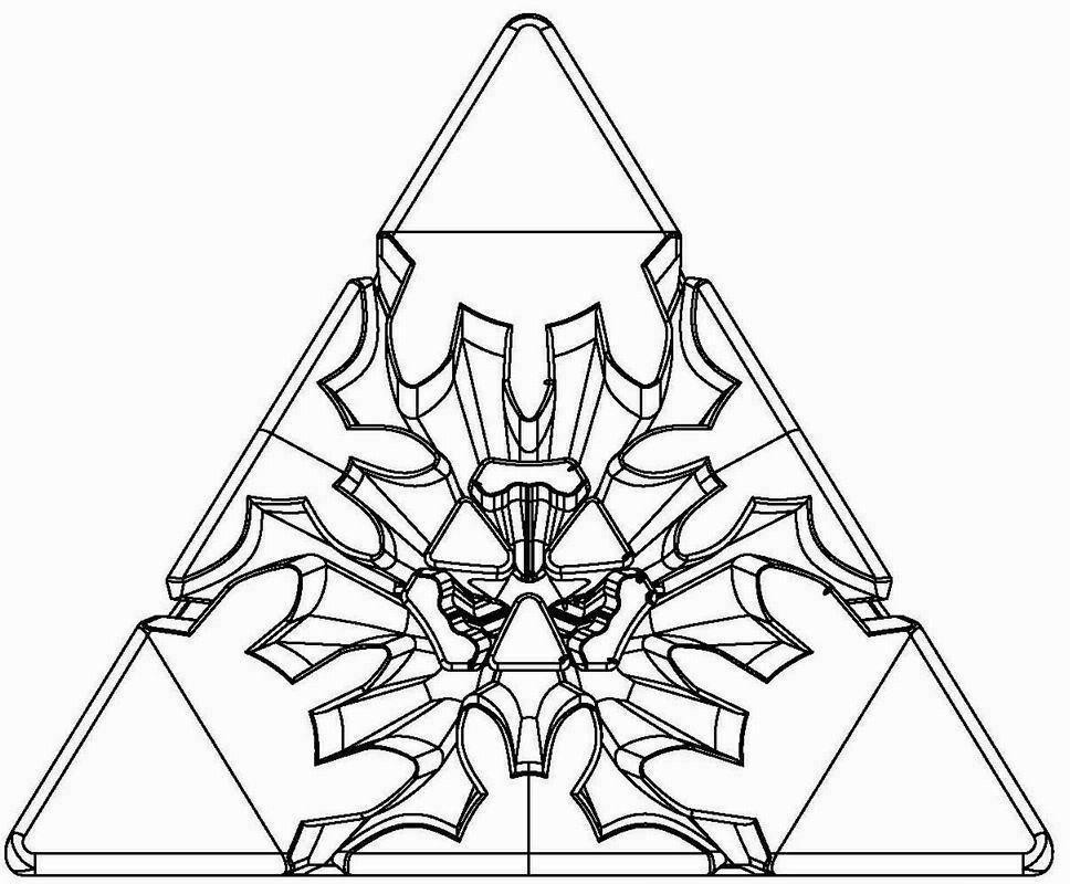 金字塔齿轮魔方
