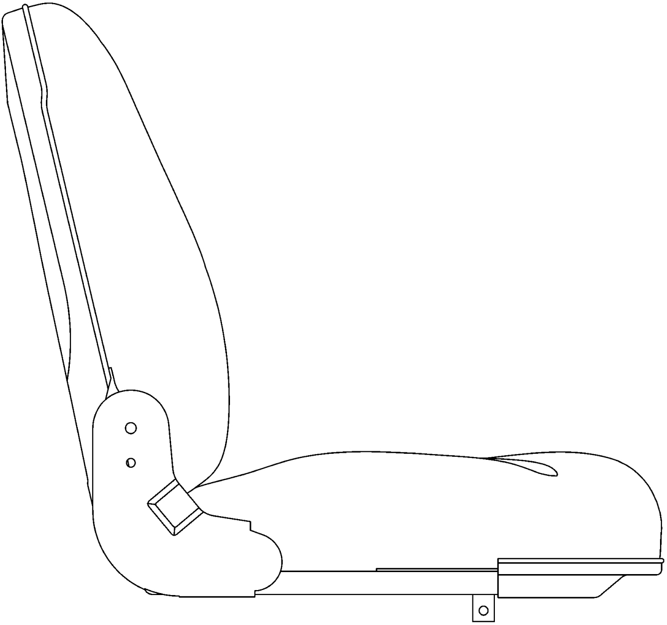 作業機用座椅