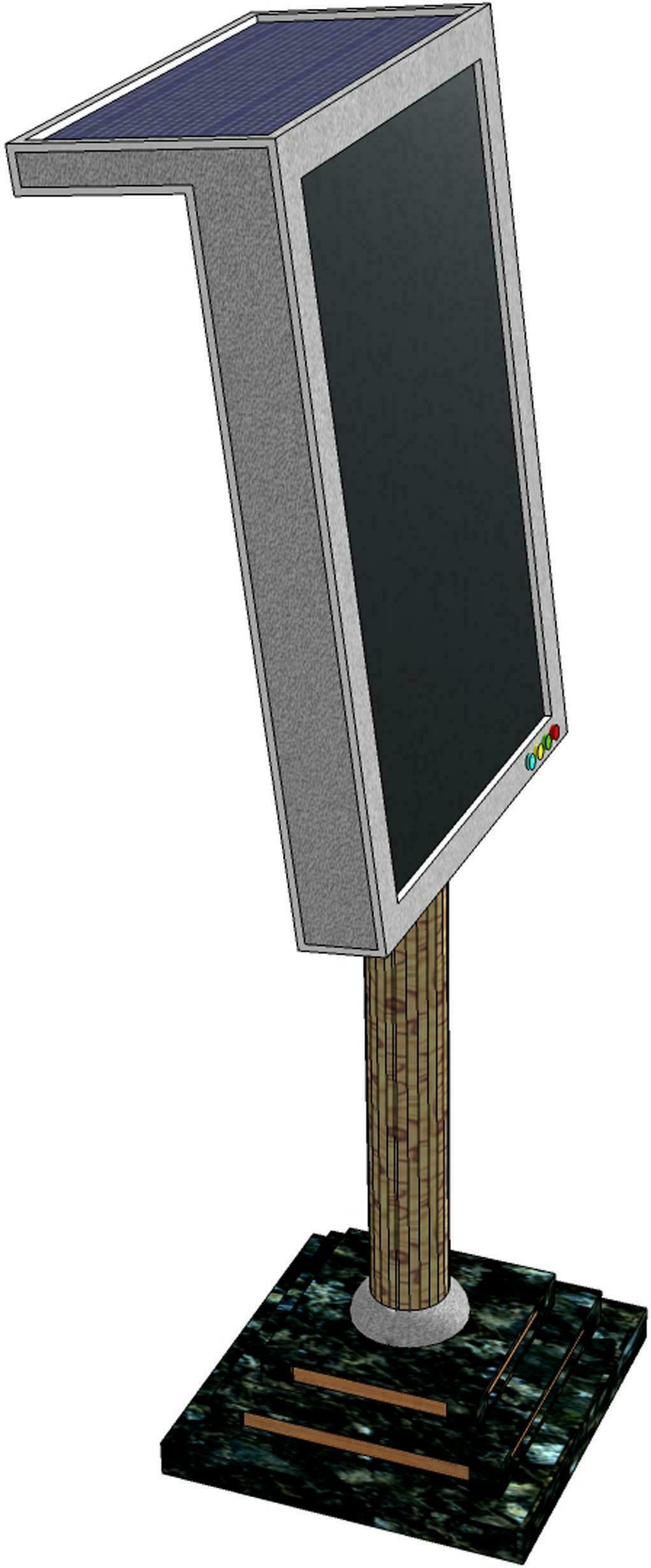 景区太阳能电子指示牌