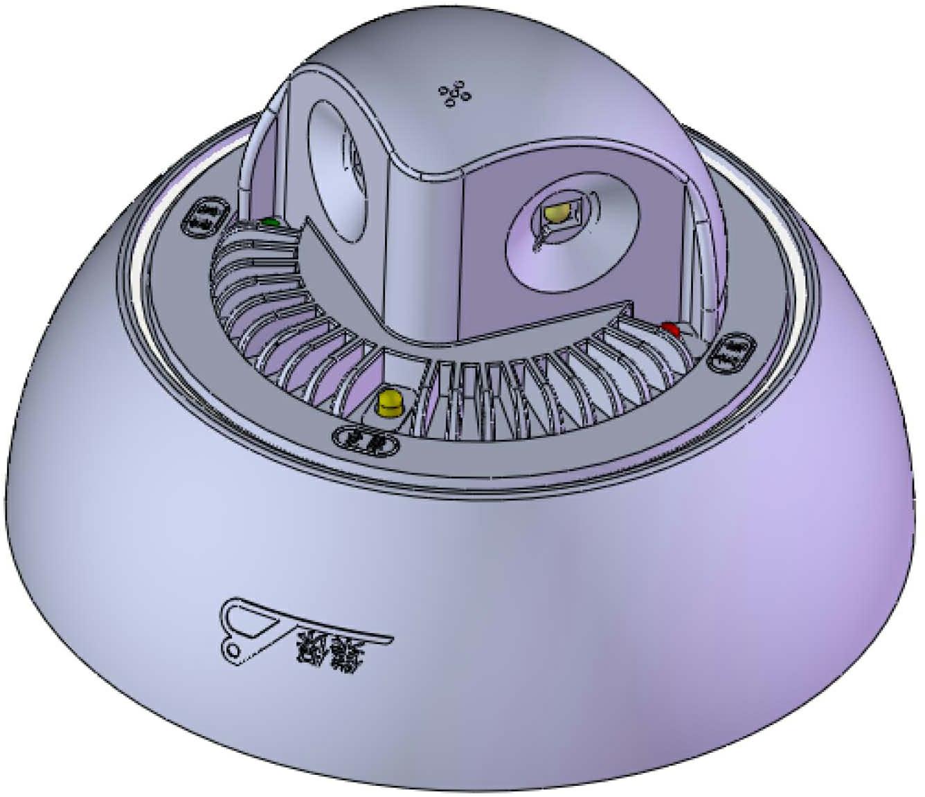 消防应急照明灯壁装式双灯