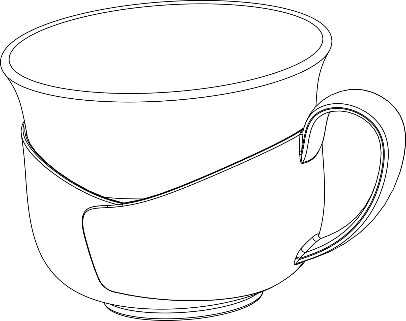 1本外观设计产品的名称:茶杯2
