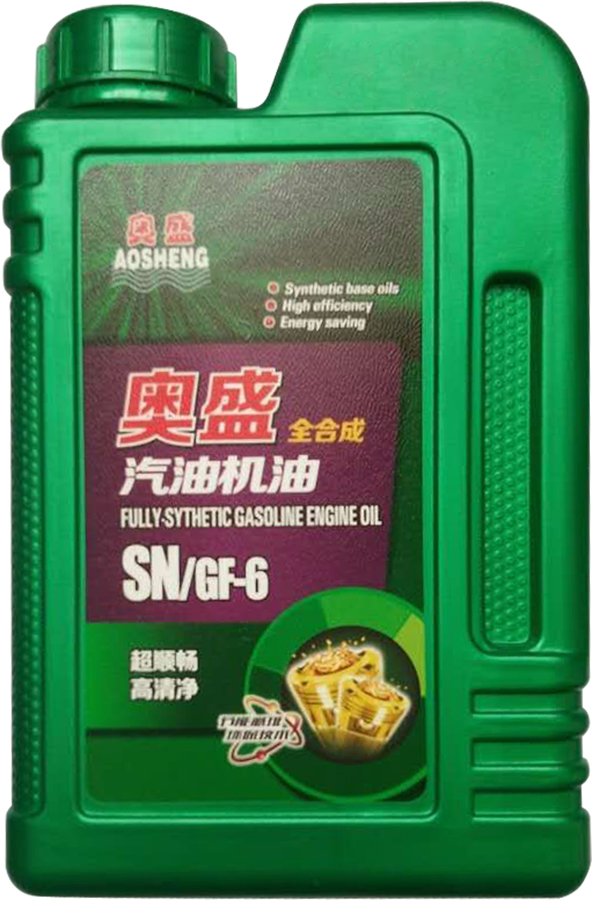 包装壶奥盛合成汽油机油621升