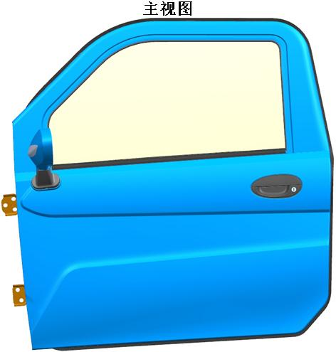 电动三轮车车门(绿浪x2)