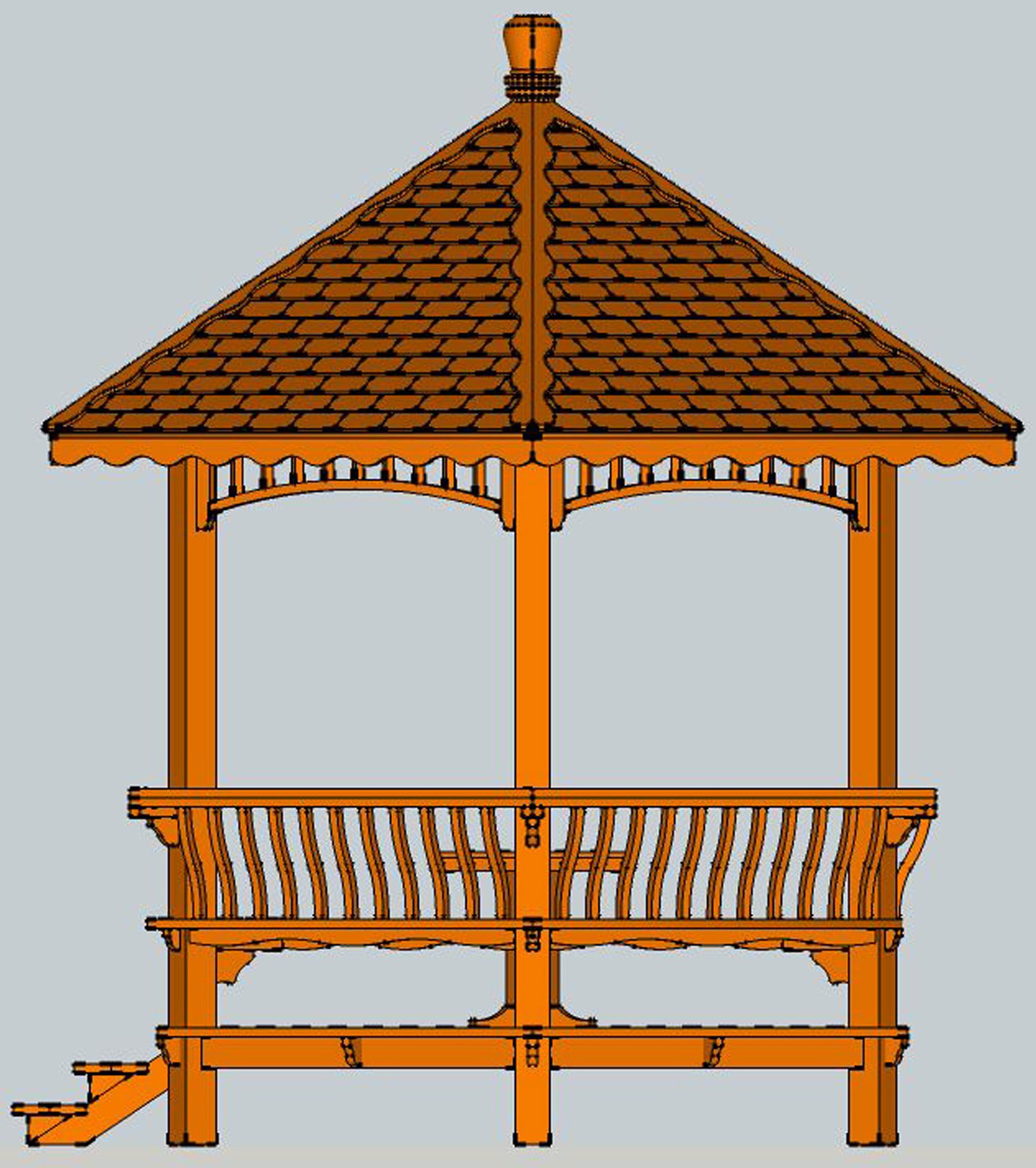 本外观设计产品的用途:本外观设计产品用于供人休息,美化环境;3.