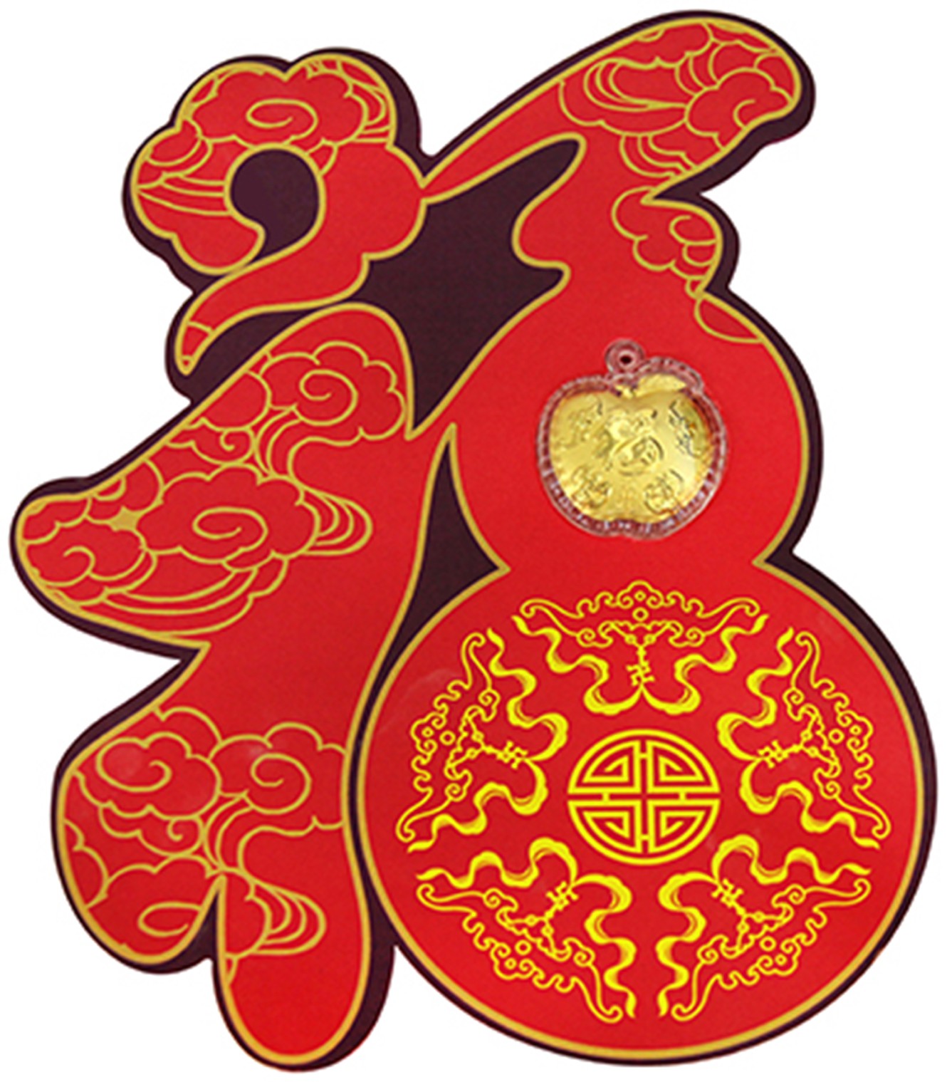 金箔饰品苹果福