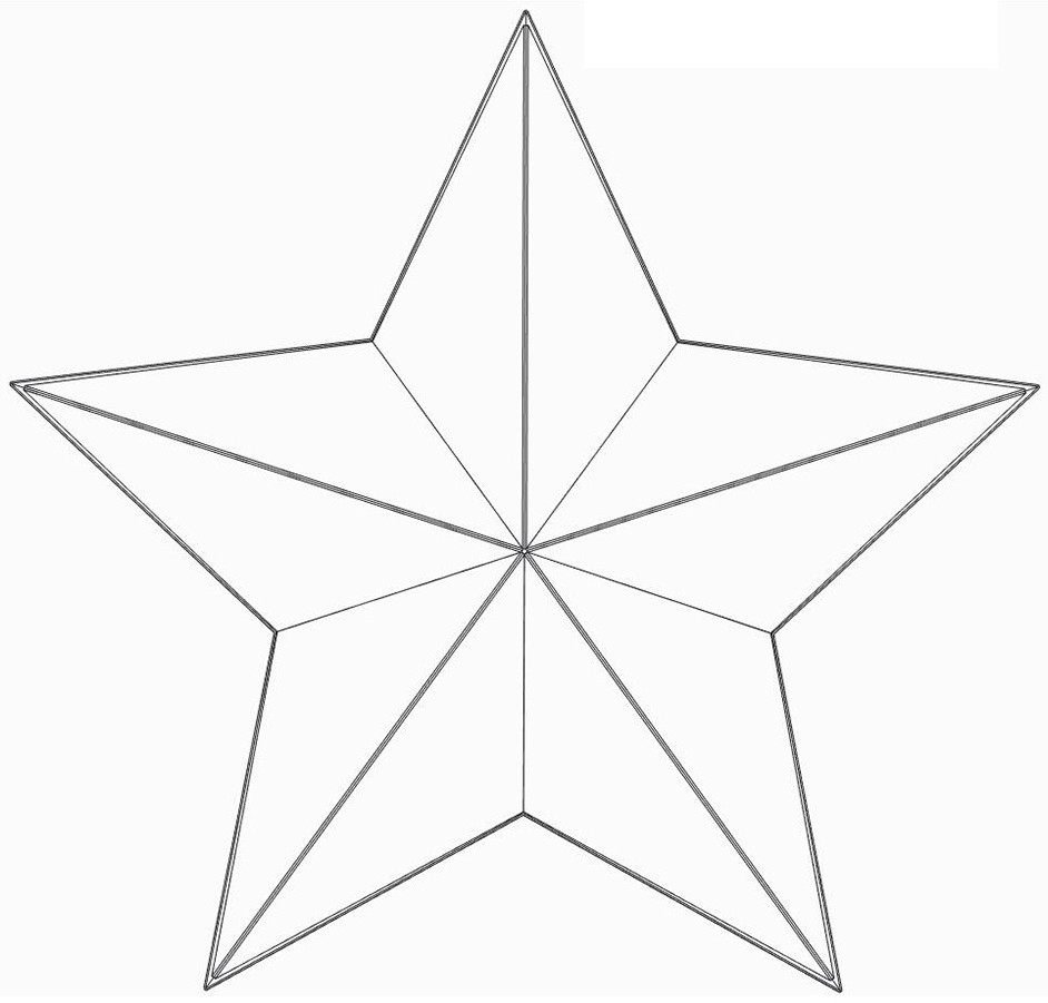 led显示屏五角星