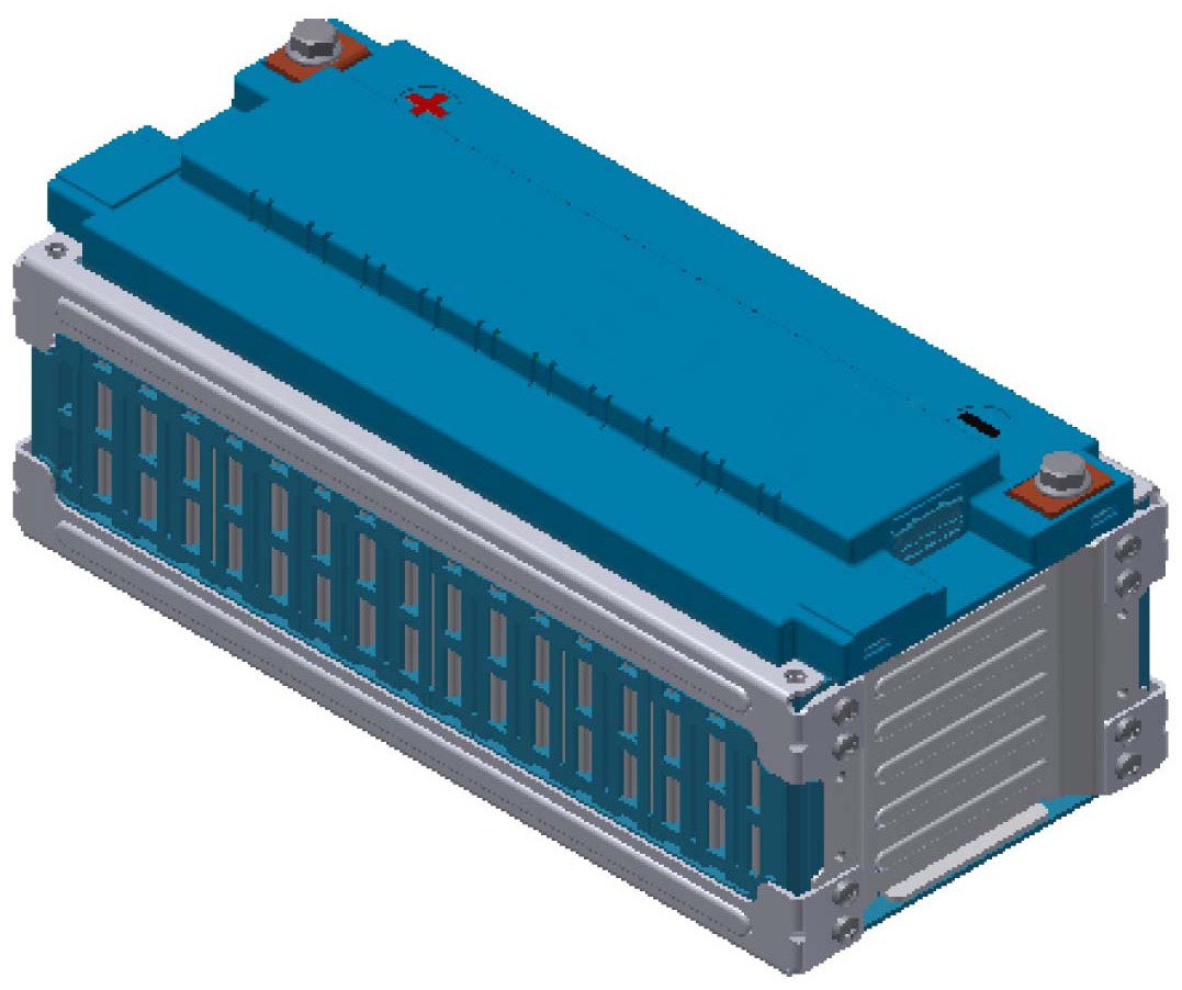 锂离子电容器模组2p8s